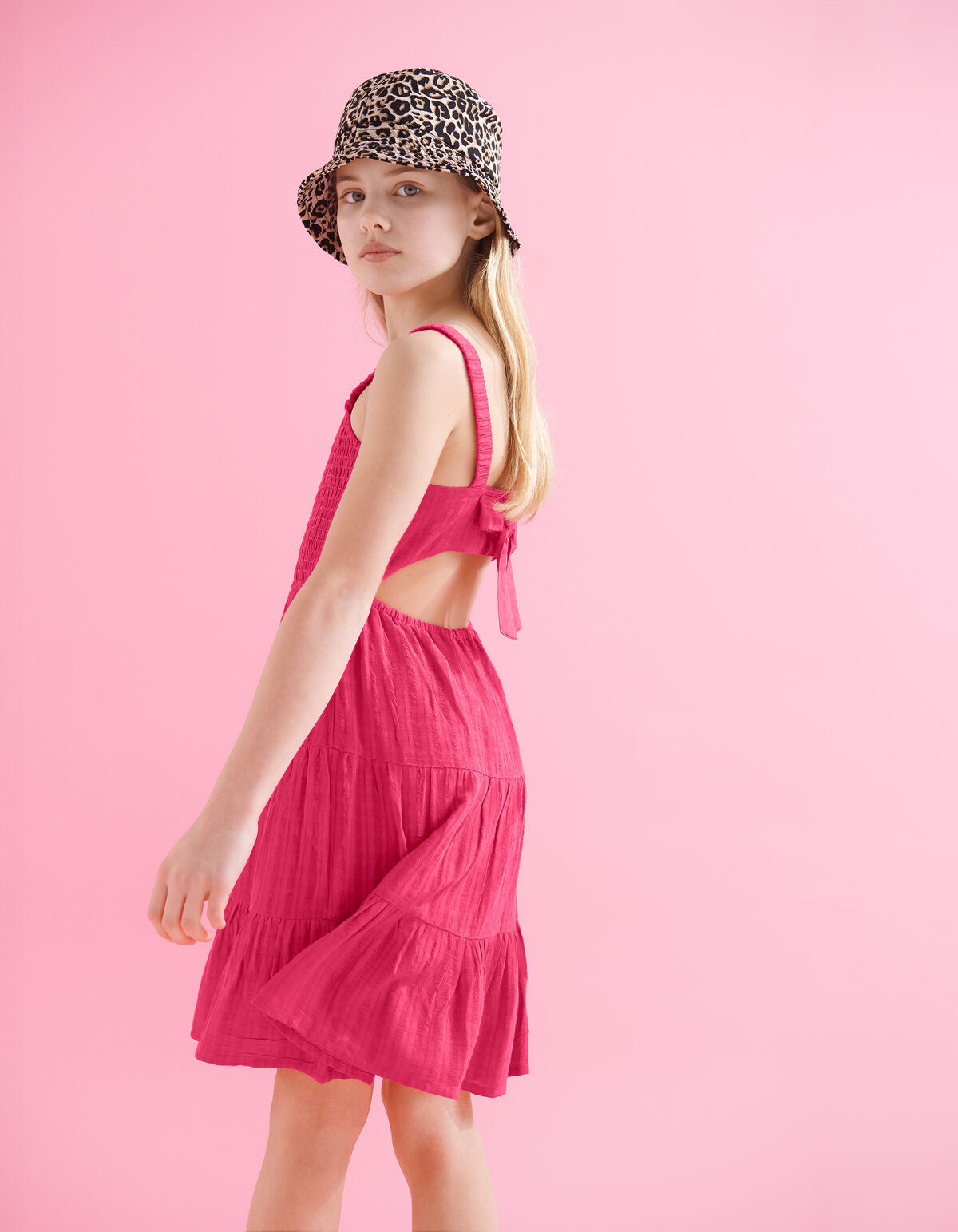 Cut Out Jurk Roze SHOEBY GIRLS