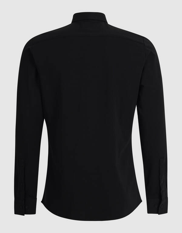 Jersey Overhemd Zwart SHOEBY MEN