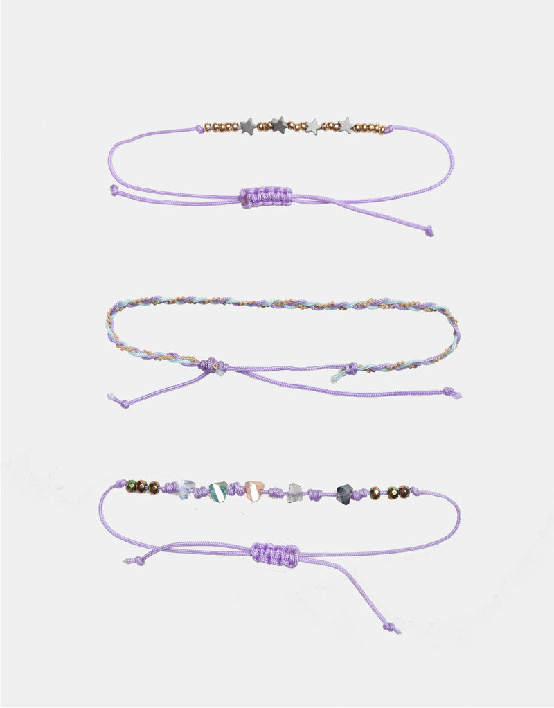 Armbanden Set Lila