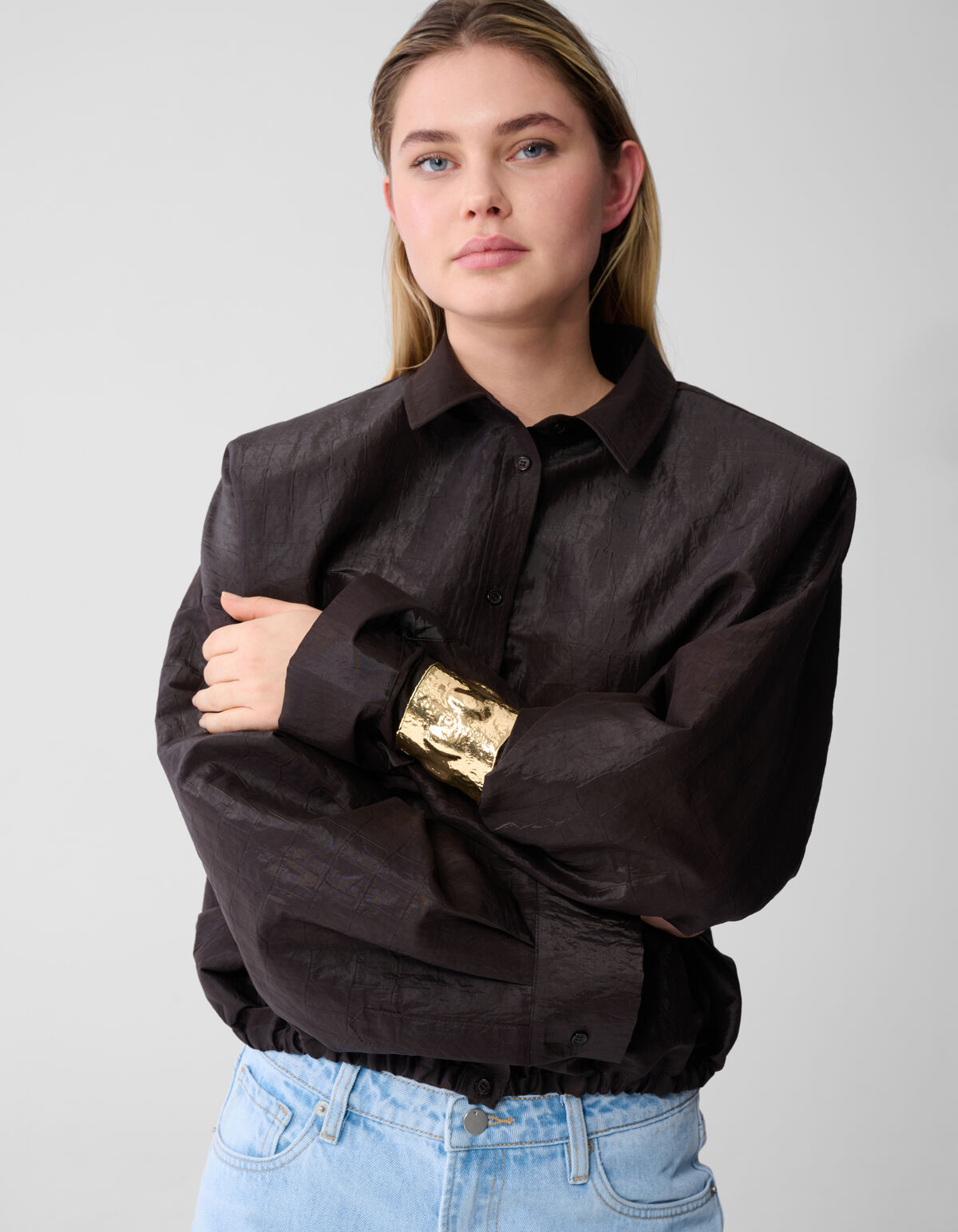 Big Bangle Armband Goud SHOEBY ACCESSOIRES