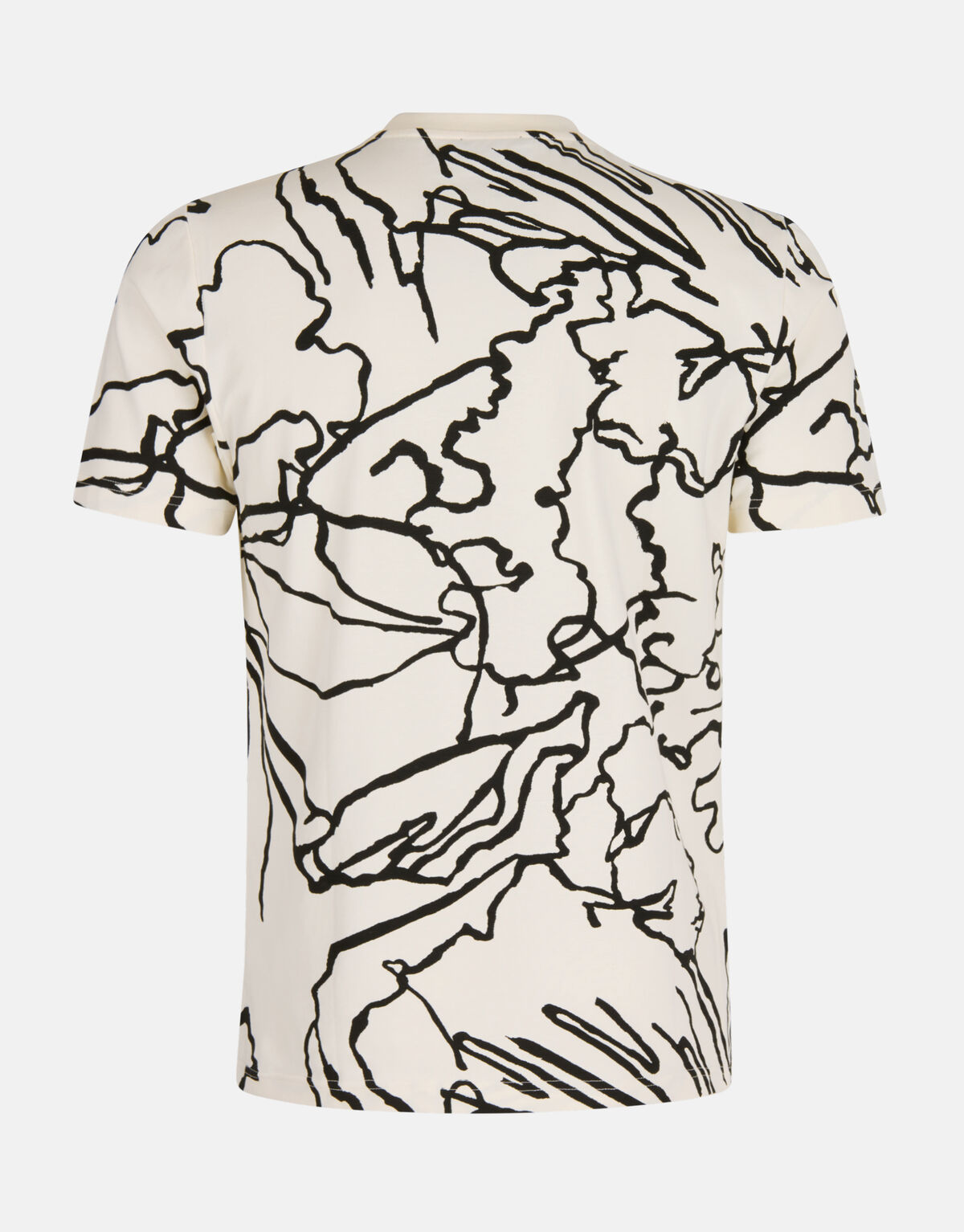 Line T-shirt Gebroken Wit SHOEBY MEN