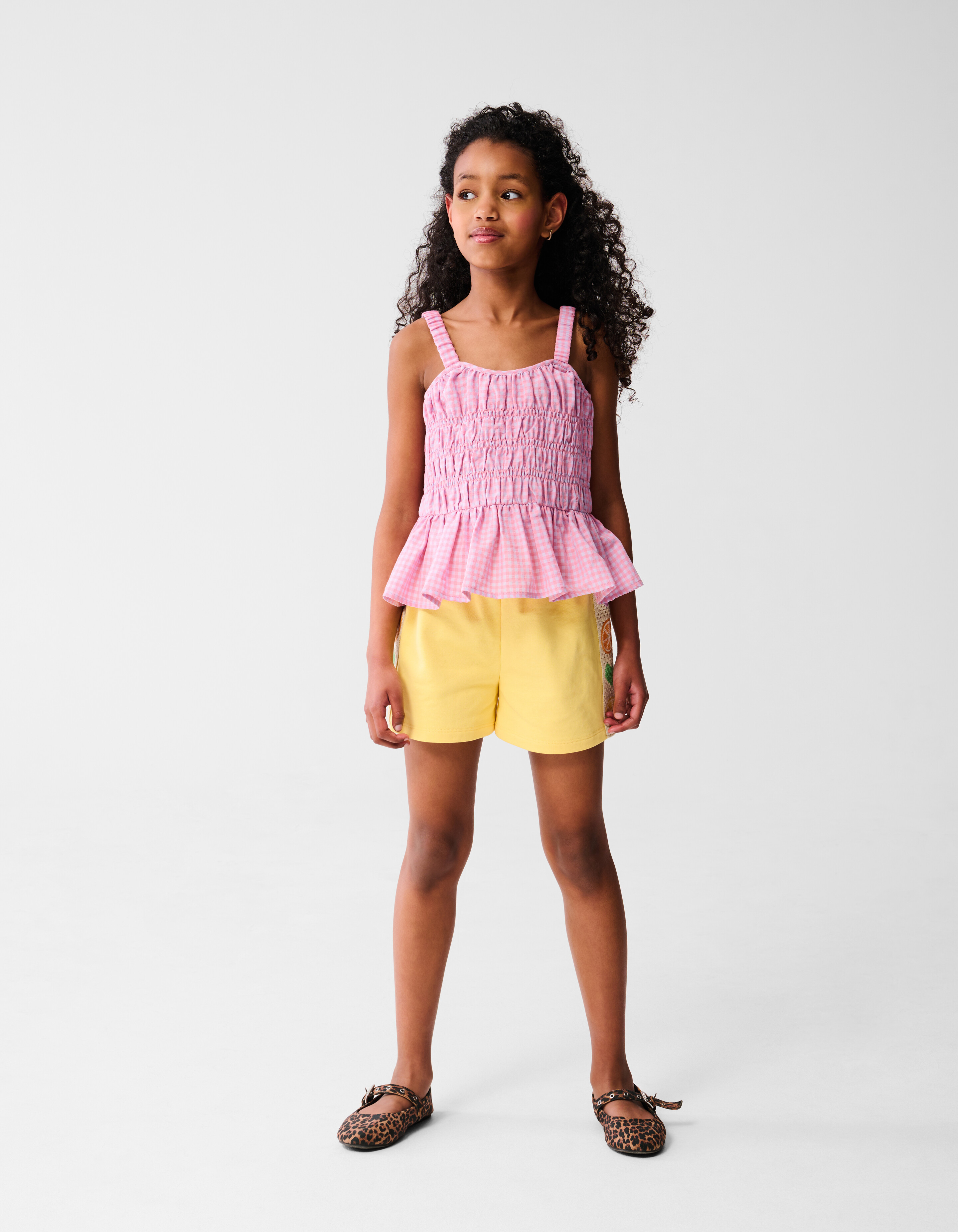 Ruffle Top Roze SHOEBY GIRLS