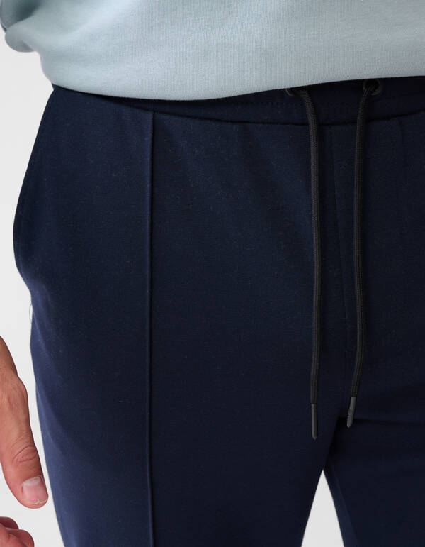 Tricot Broek Donkerblauw SHOEBY MEN
