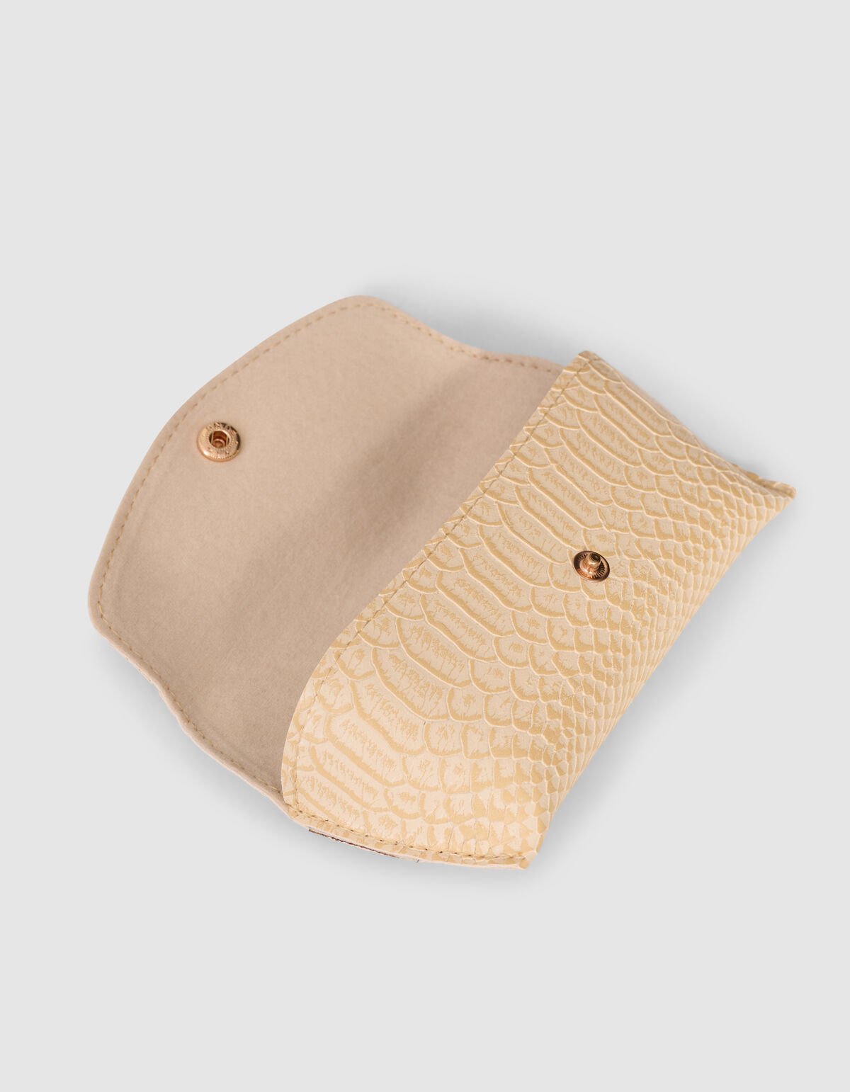 Snake Zonnebrillen Pouch Gebroken Wit SHOEBY ACCESSOIRES