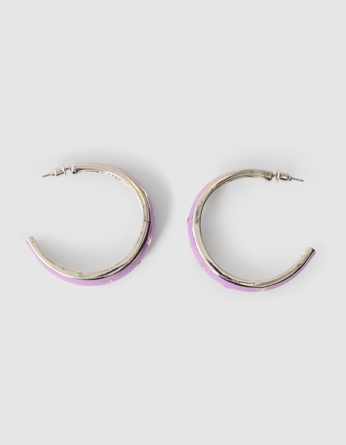 Star Hoop Oorbellen Zilver SHOEBY ACCESSOIRES