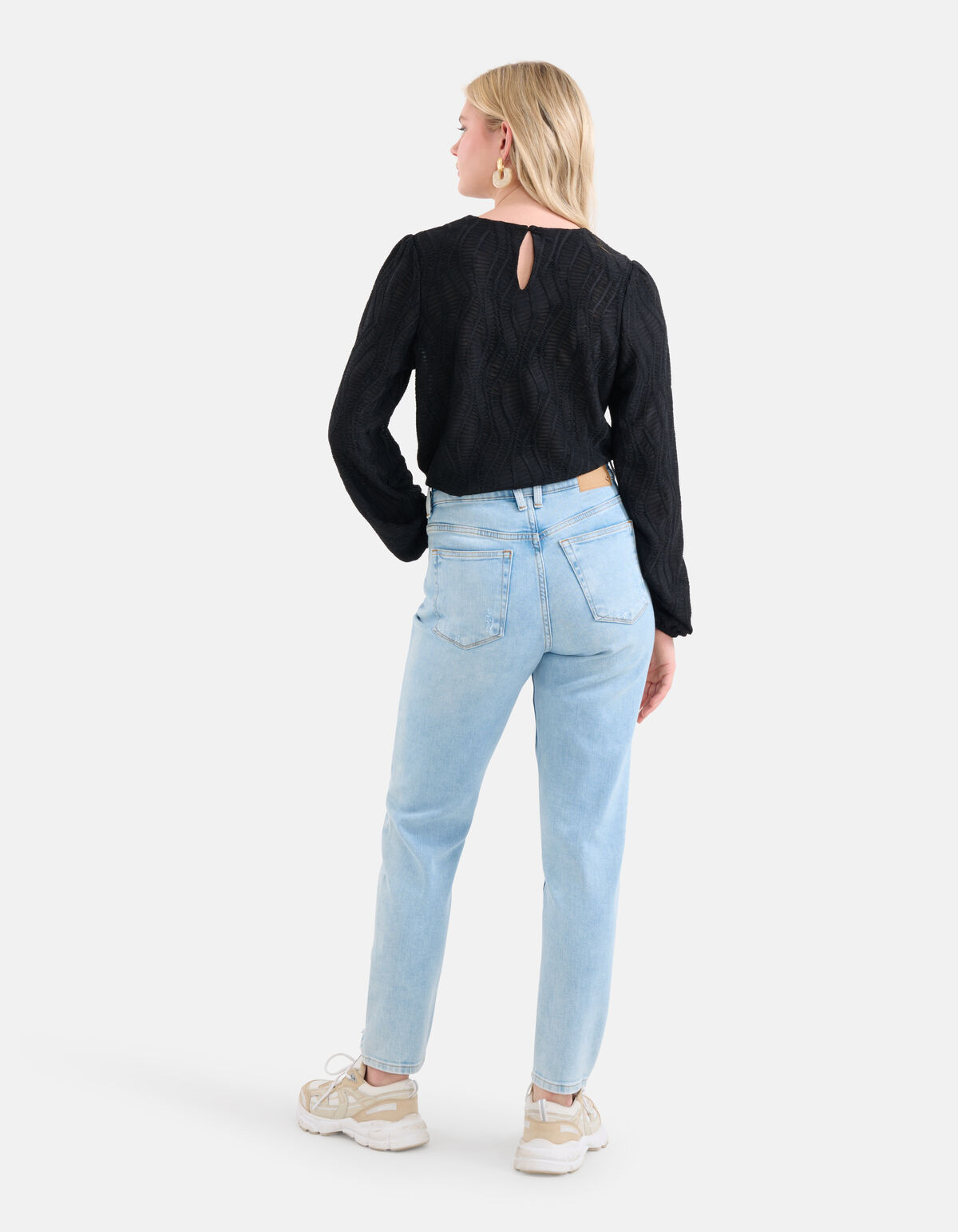 Structuur Top Zwart SHOEBY WOMEN