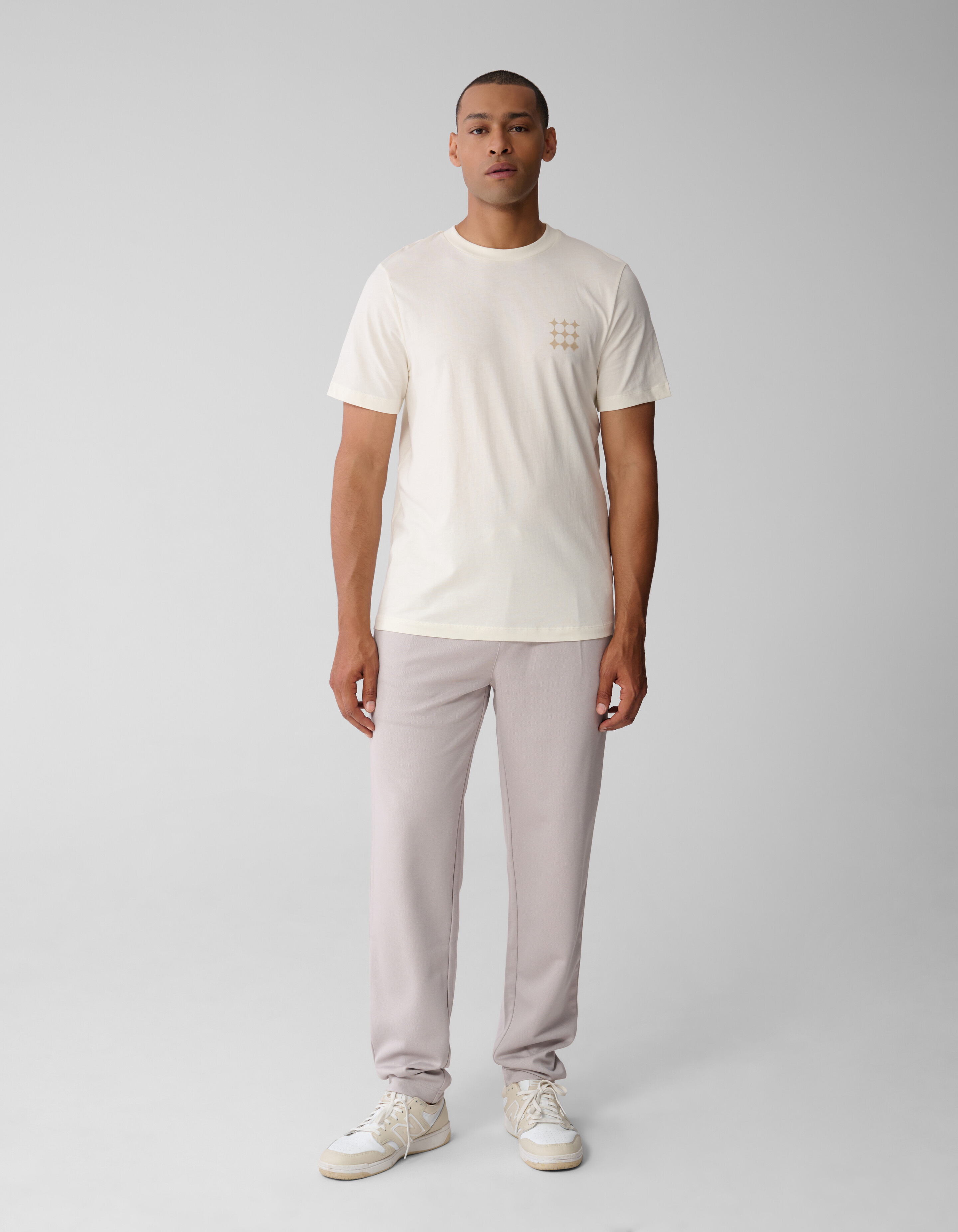 Tapered Broek Lichtgrijs SHOEBY MEN
