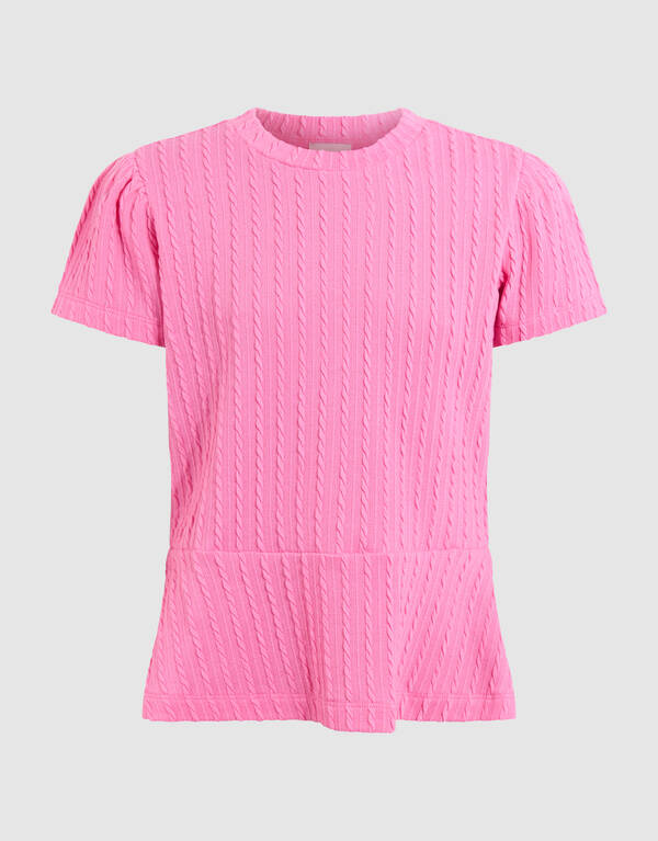 Peplum Top Roze SHOEBY GIRLS