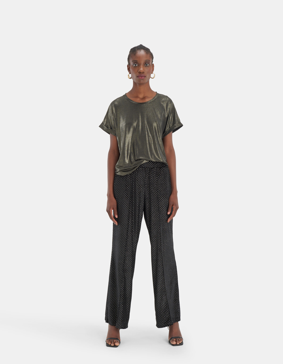 Glitter Round T-shirt