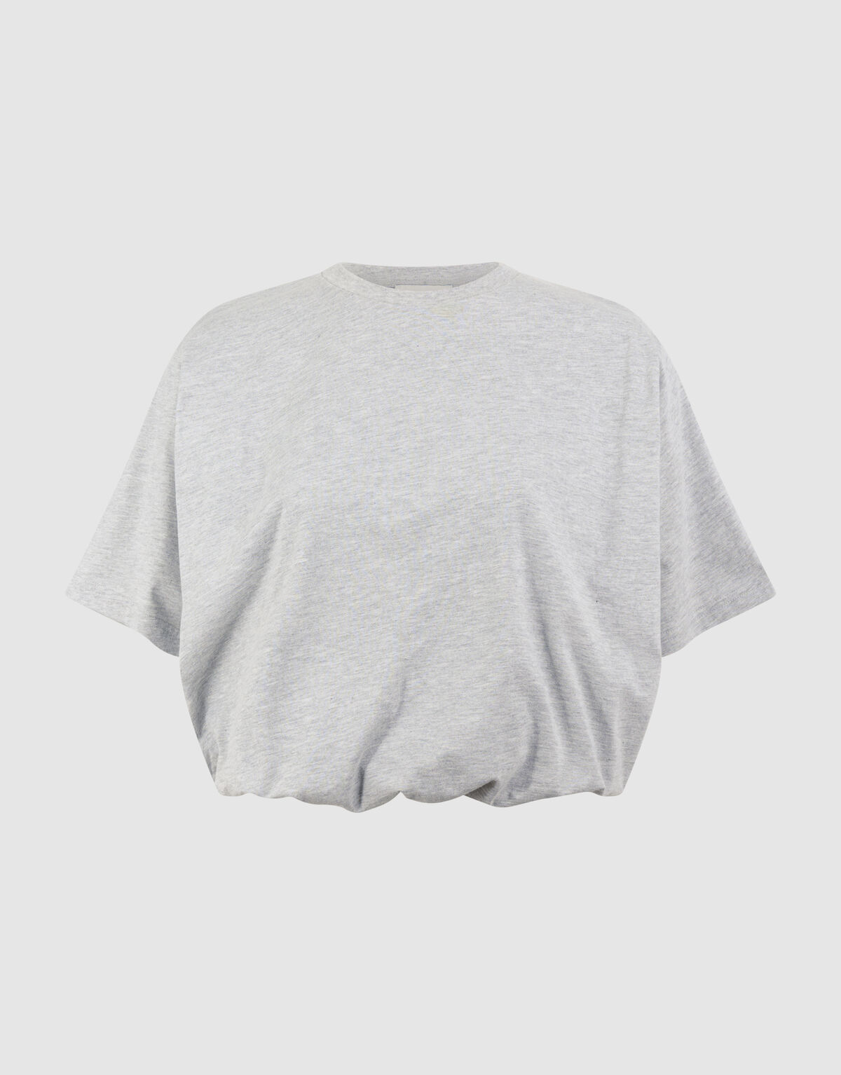 Oversized Balloon T-shirt Lichtgrijs SHOEBY WOMEN