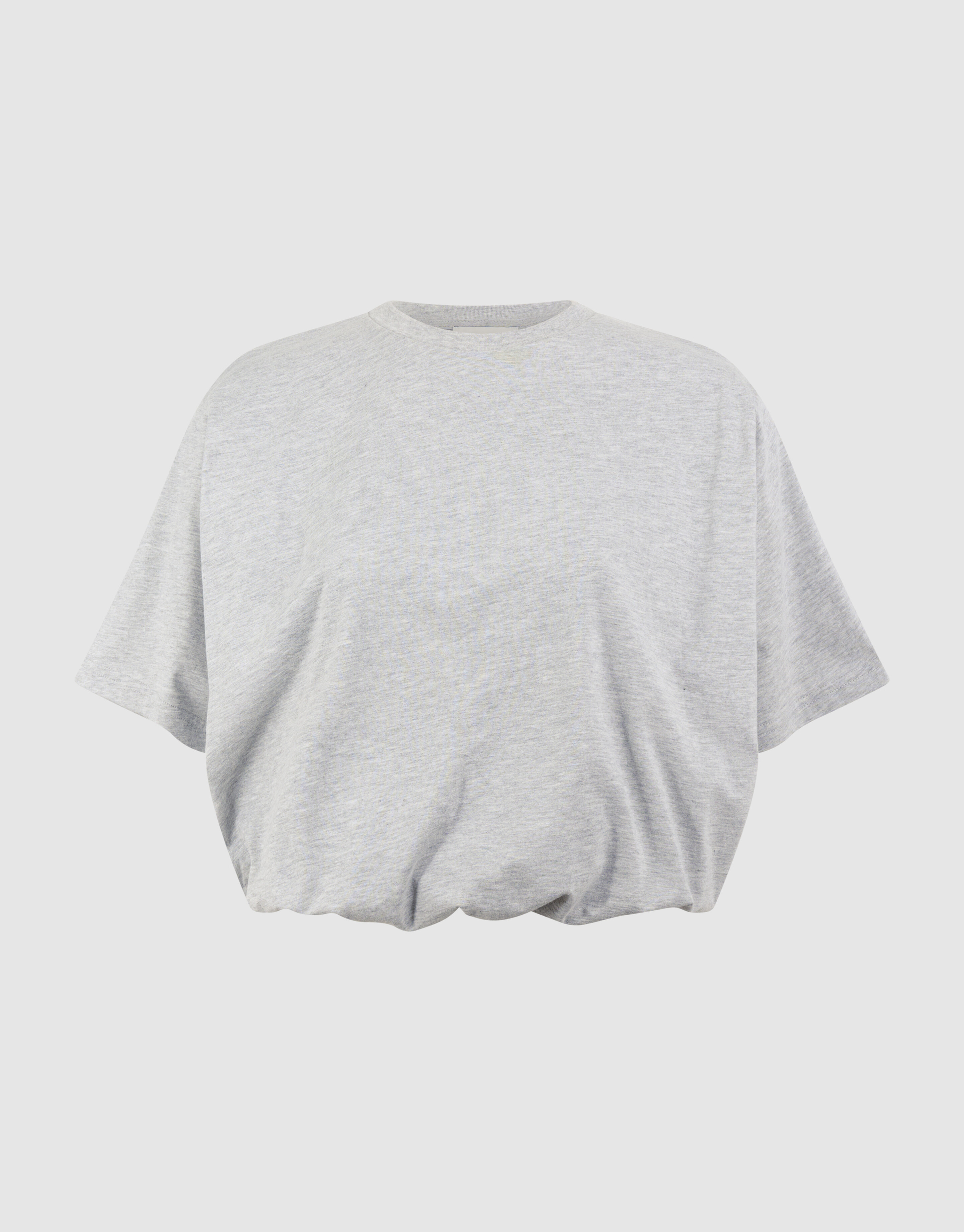 Oversized Balloon T-shirt Lichtgrijs SHOEBY WOMEN