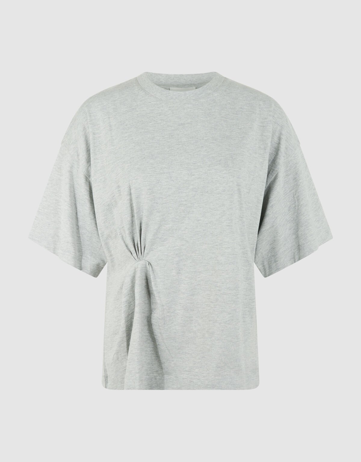 Knot T-shirt Lichtgrijs SHOEBY WOMEN