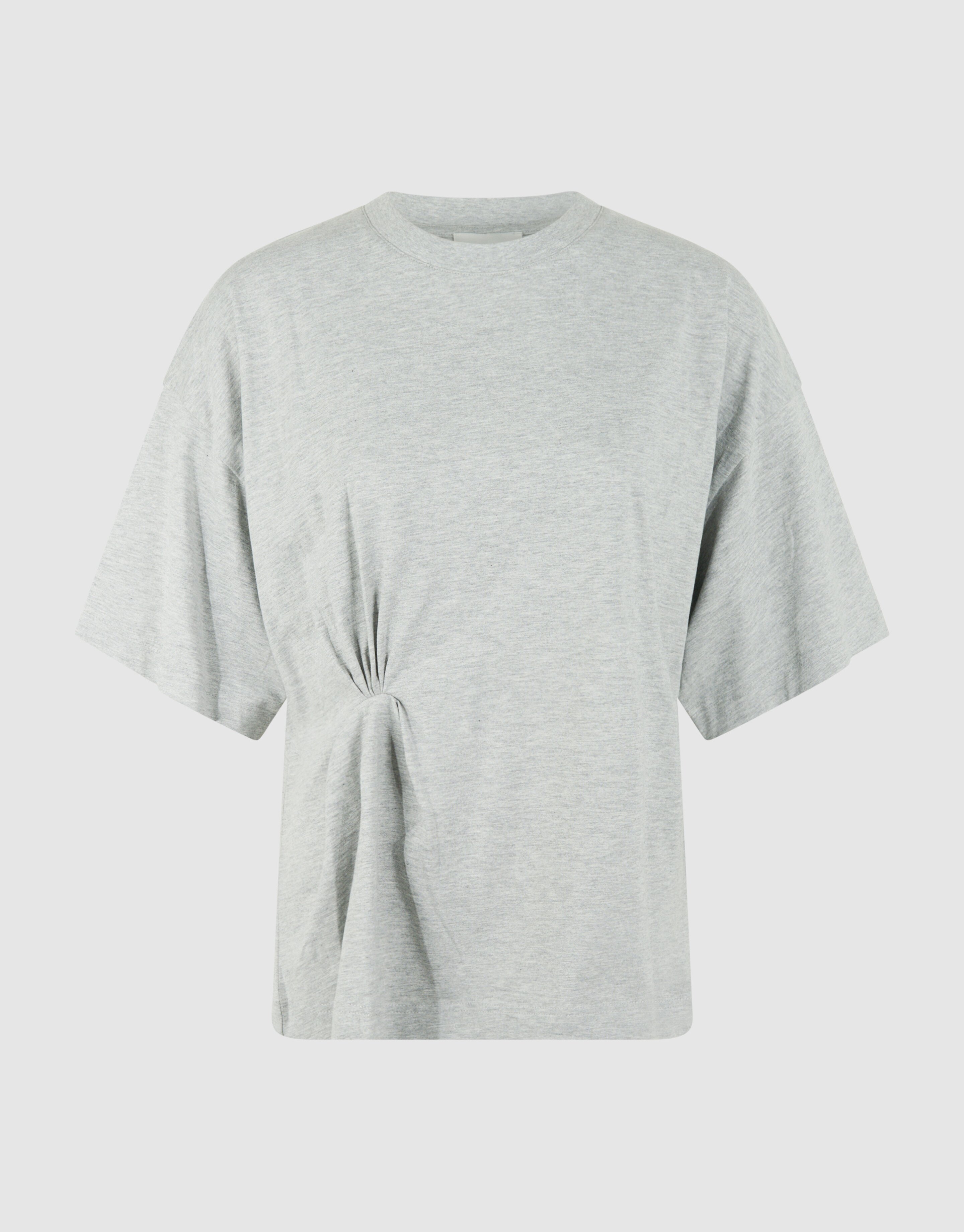 Knot T-shirt Lichtgrijs SHOEBY WOMEN