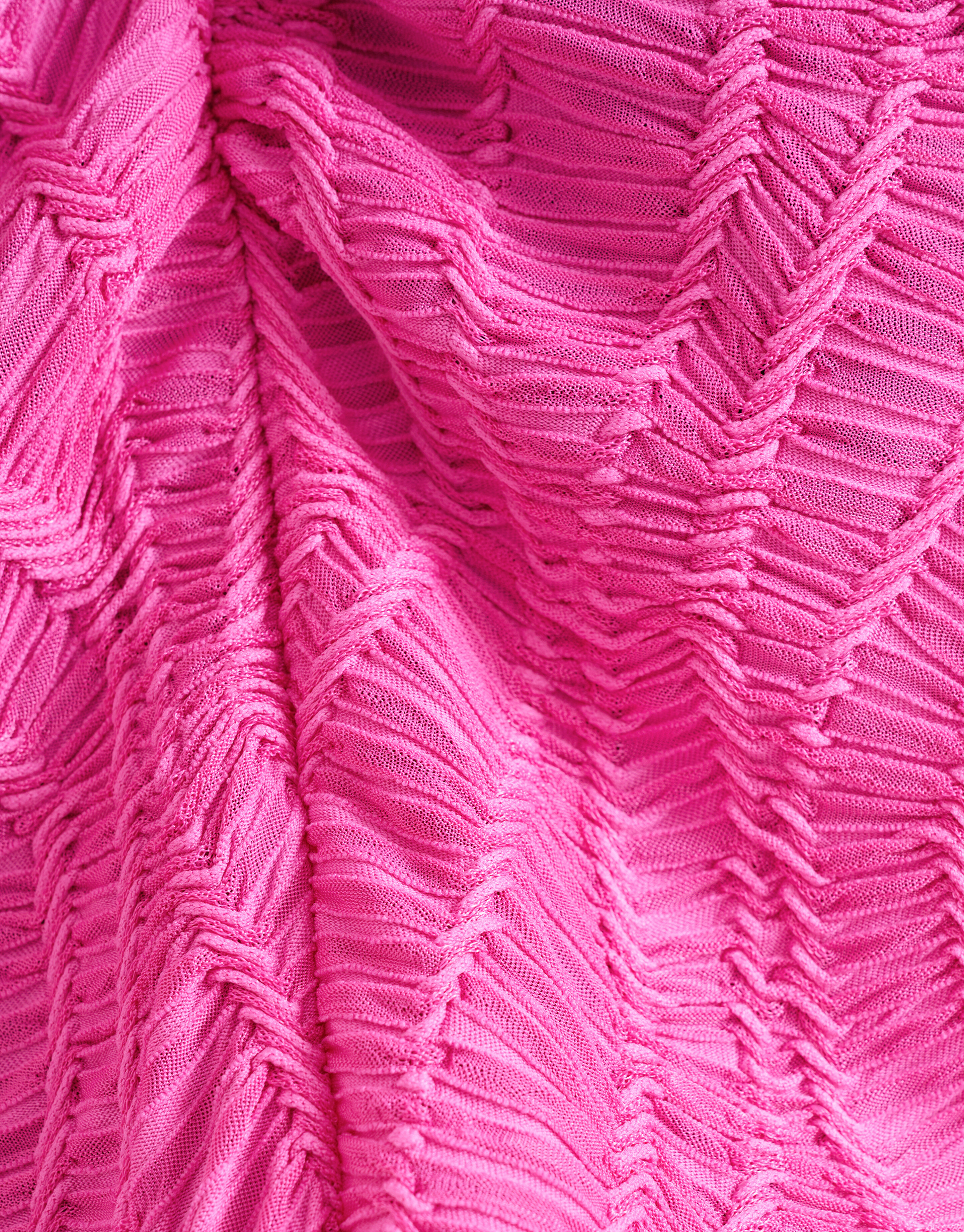 Structuur V-hals Top Roze SHOEBY WOMEN