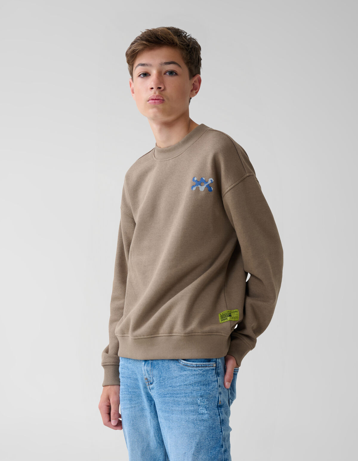 Artwork Sweater Bruin SHOEBY BOYS