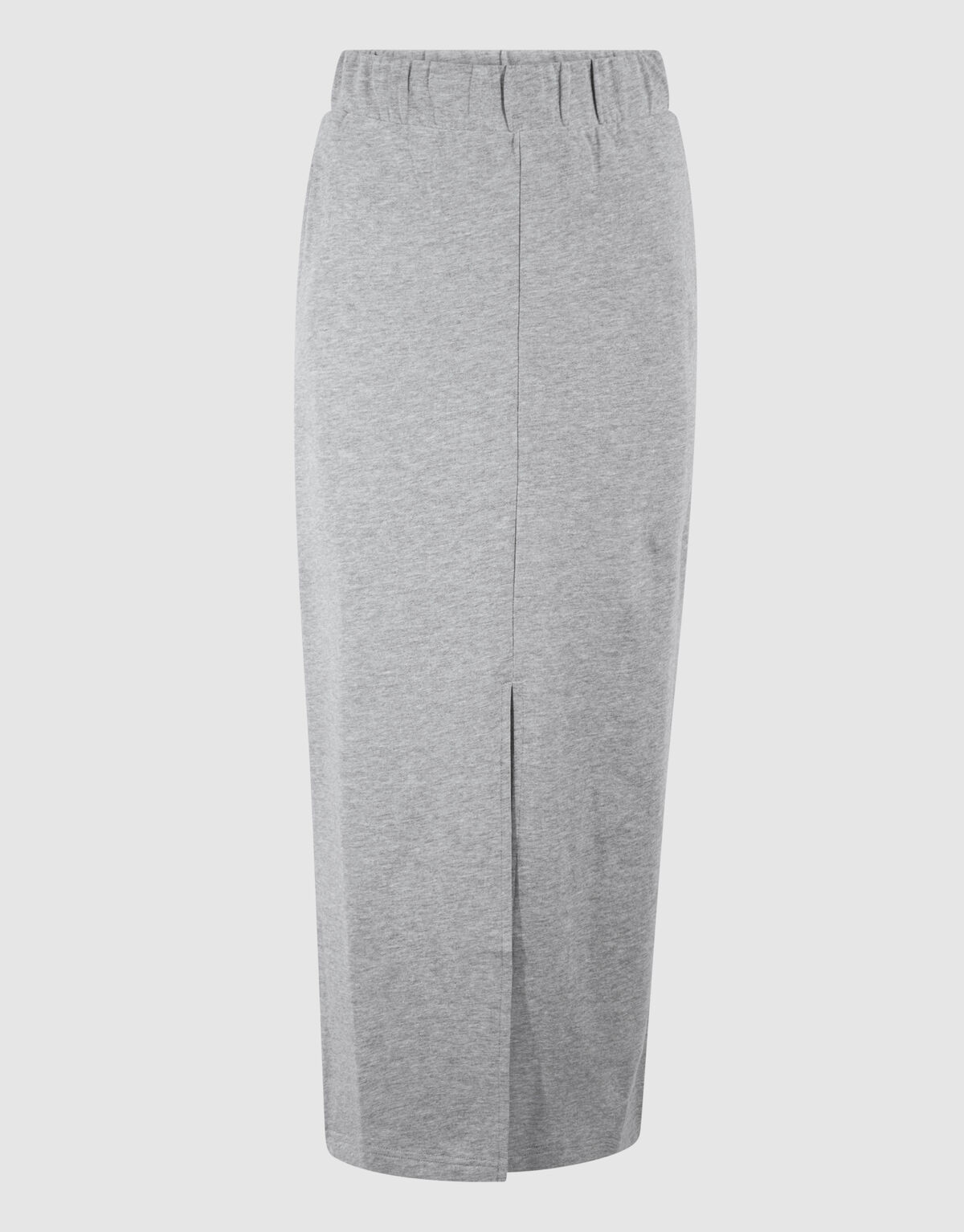 Maxi Sweat Rok Lichtgrijs SHOEBY WOMEN