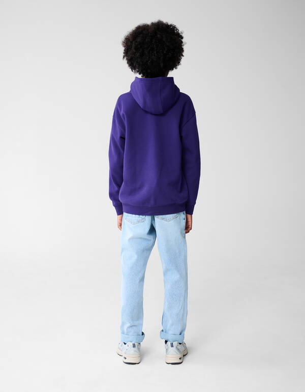 Chill Hoodie Donkerpaars SHOEBY BOYS