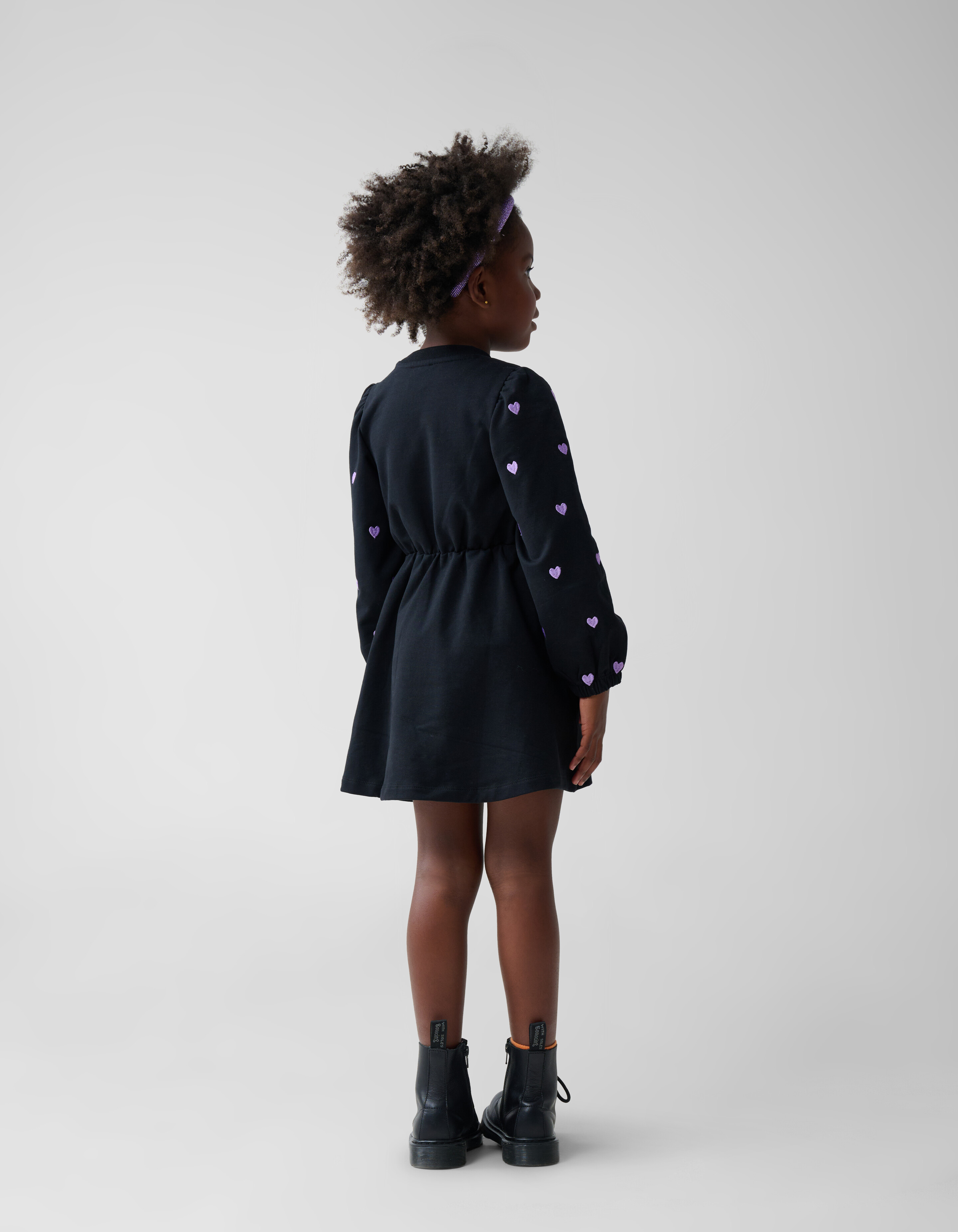 Sweater Jurk Zwart SHOEBY GIRLS