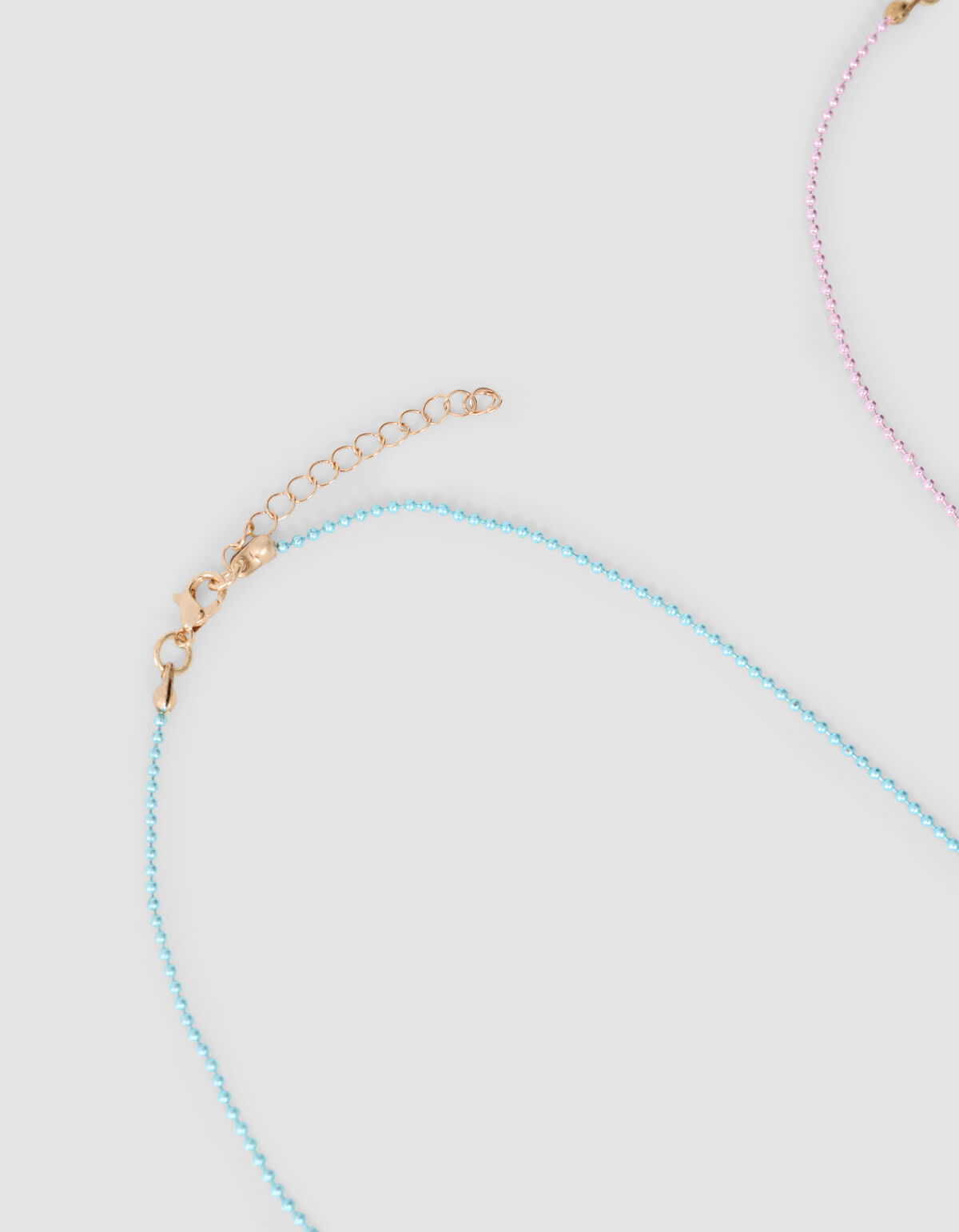 BFF Ketting Blauw/Roze SHOEBY ACCESSOIRES