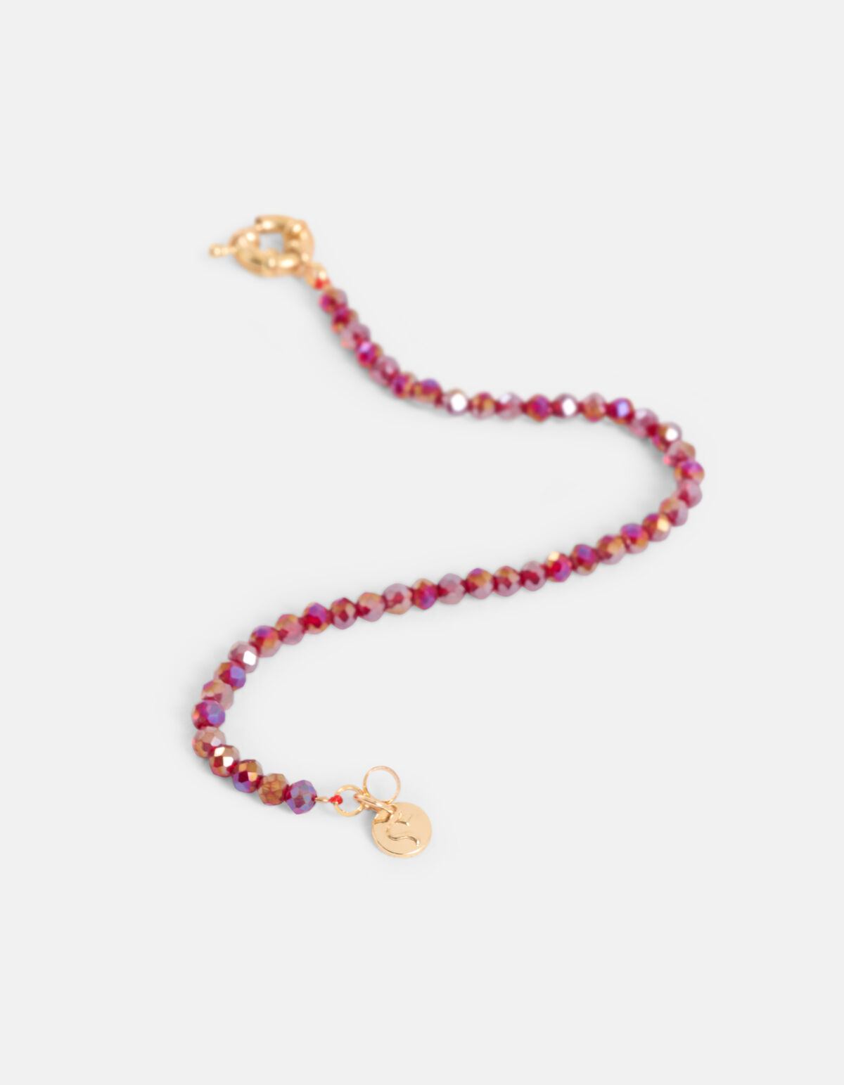 Beaded Armband Paars SHOEBY ACCESSOIRES