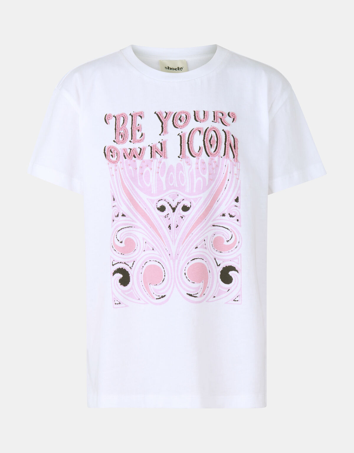 Icon T-shirt Wit SHOEBY GIRLS