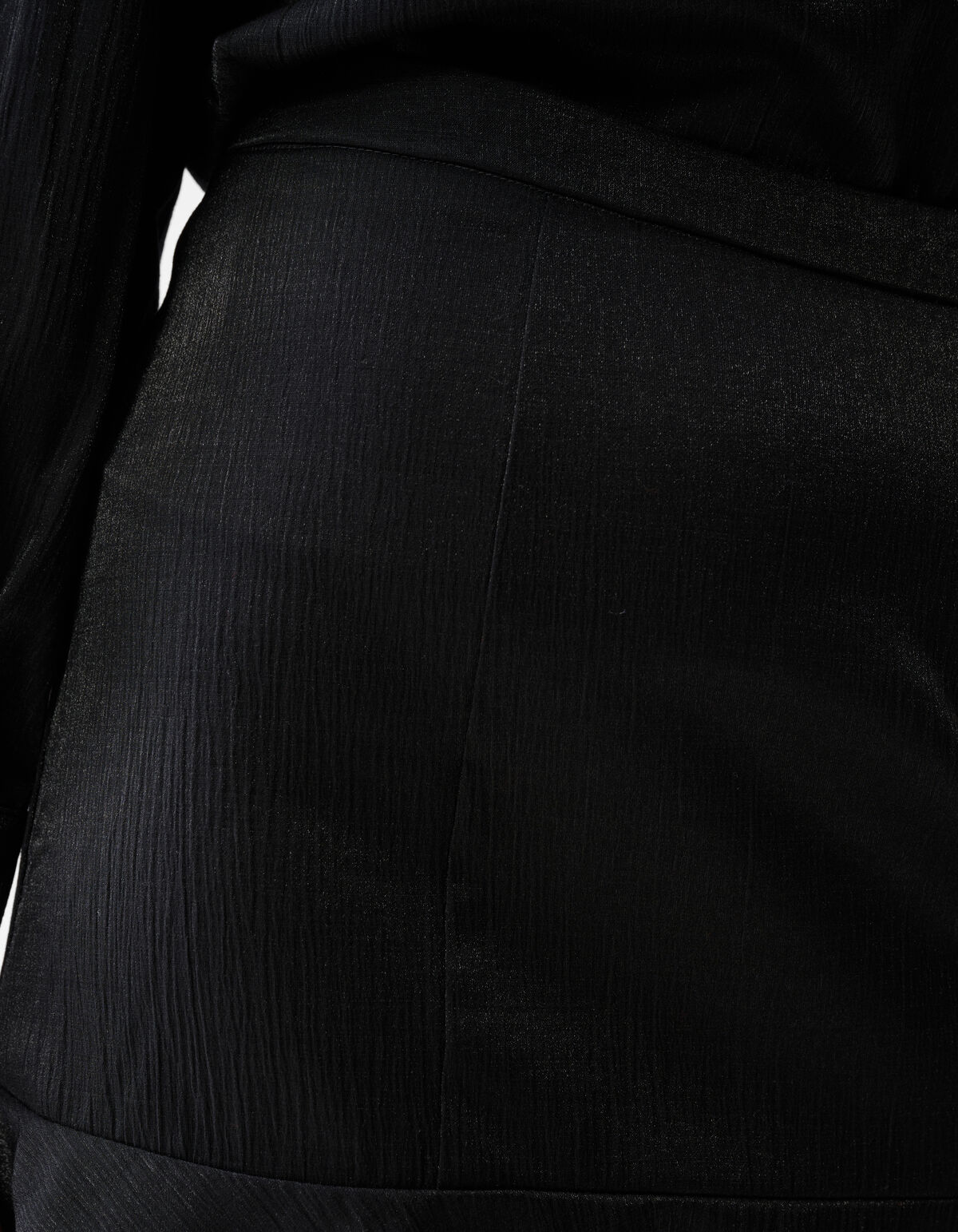 Metallic Mini Rok Zwart SHOEBY WOMEN