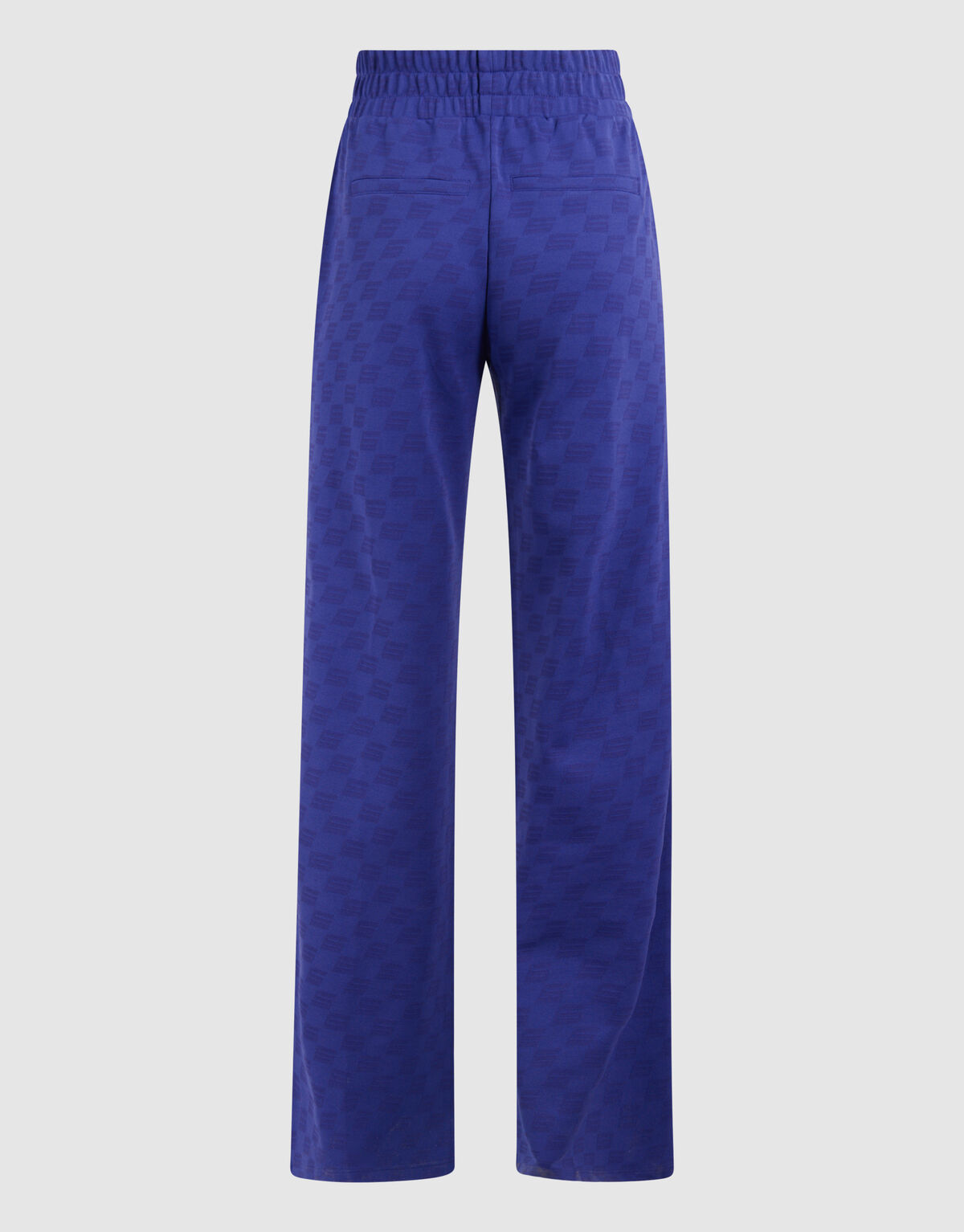 Jacquard Sporty Broek Paars By Monica SHOEBY WOMEN