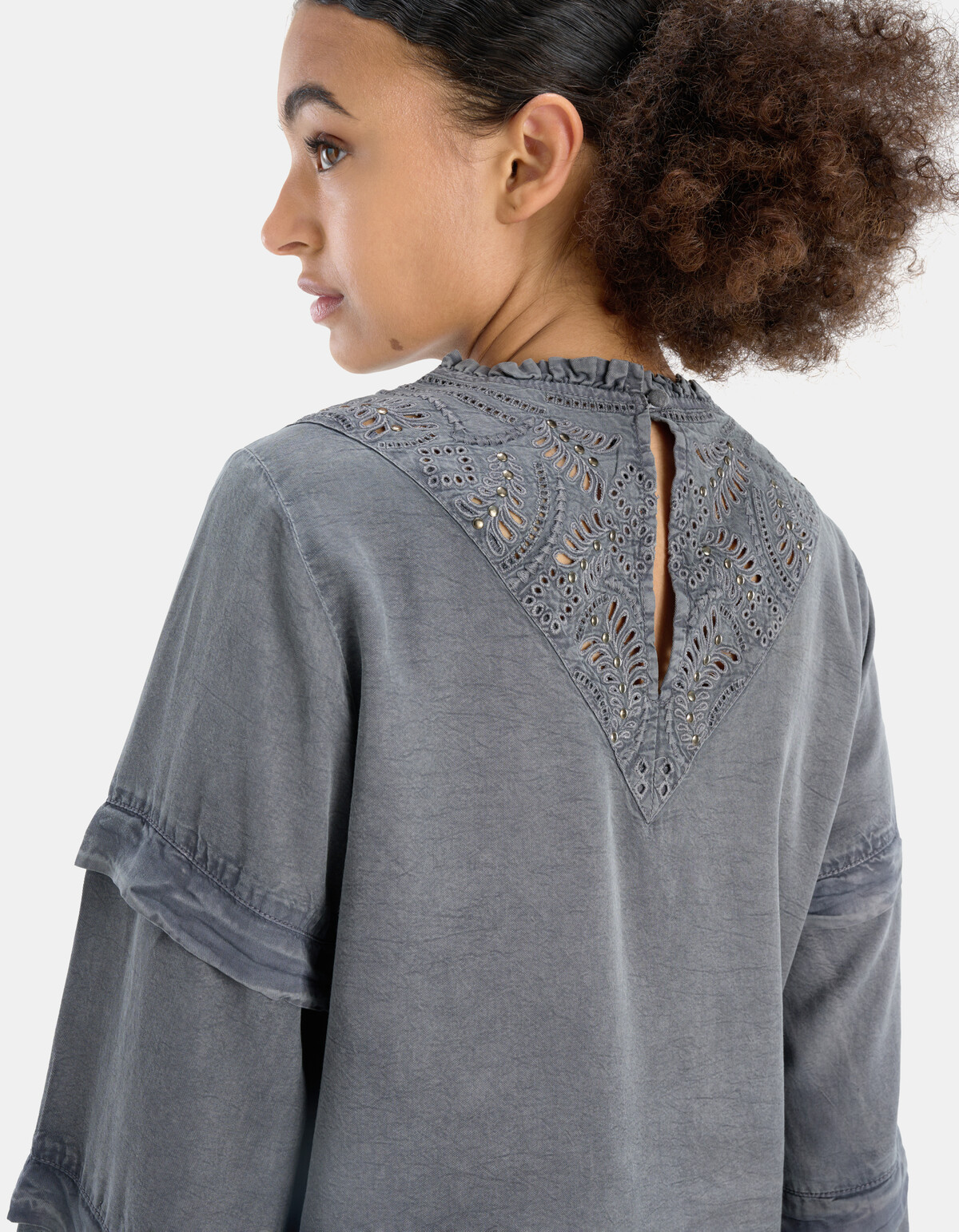 Lyocell Embro Blouse EKSEPT