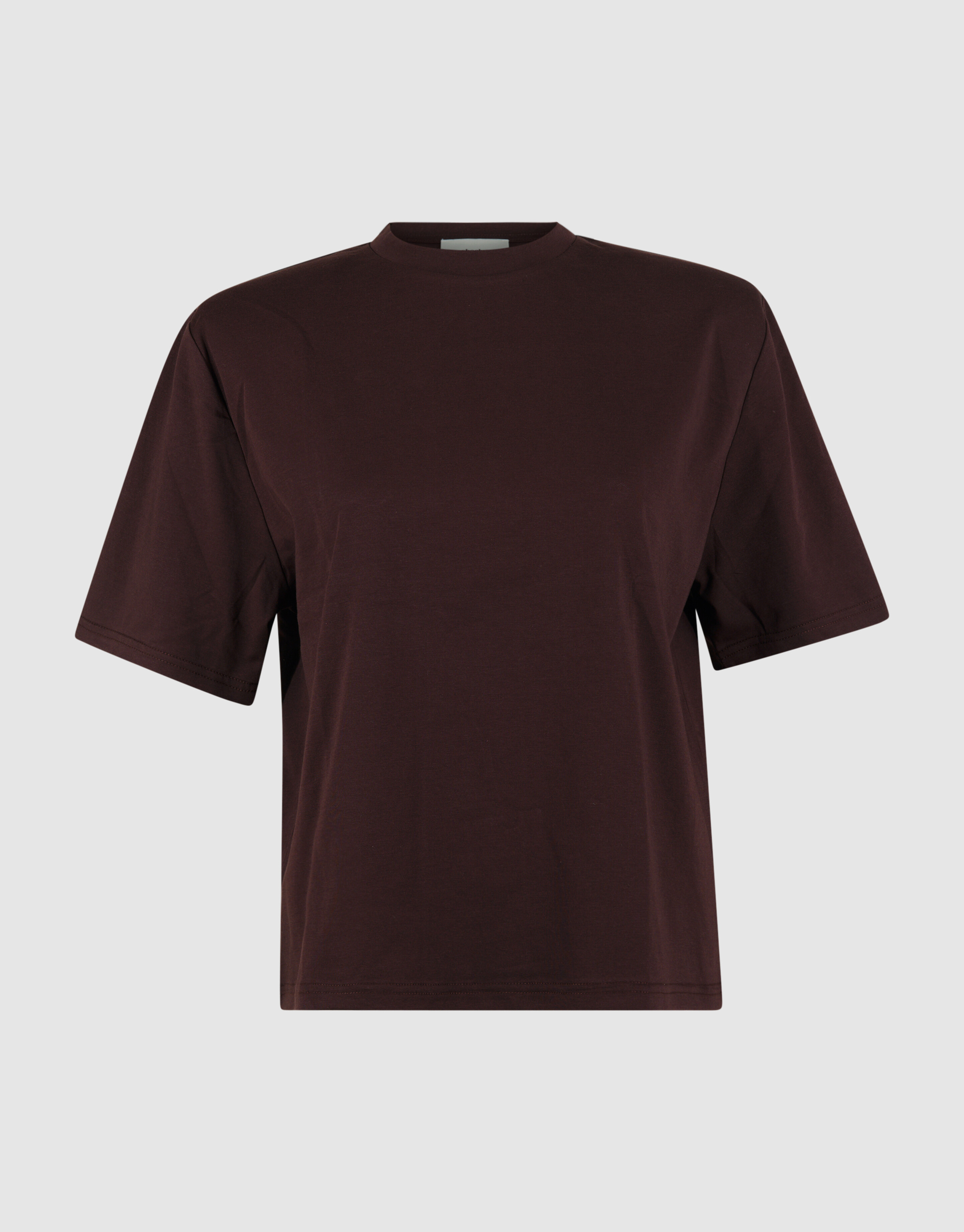 Padded T-shirt Donkerbruin SHOEBY WOMEN