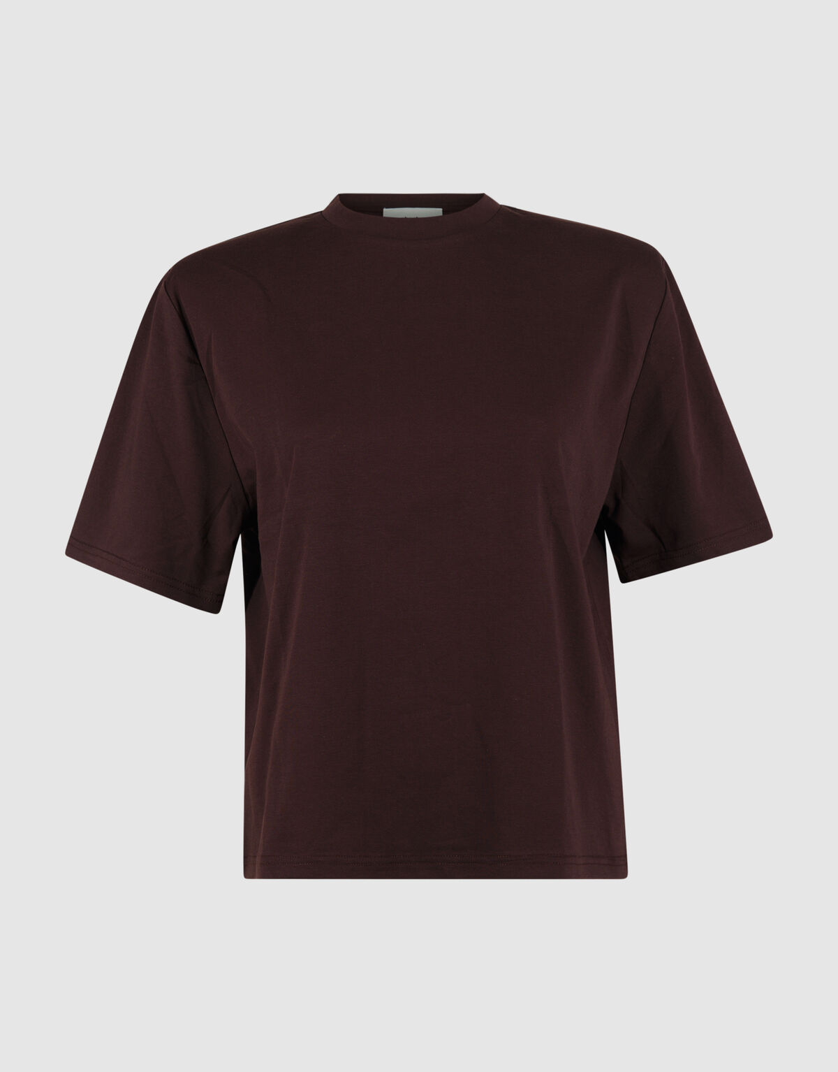 Padded T-shirt Donkerbruin SHOEBY WOMEN