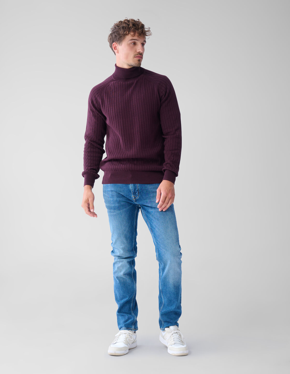Rib Coltrui Donkerrood SHOEBY MEN