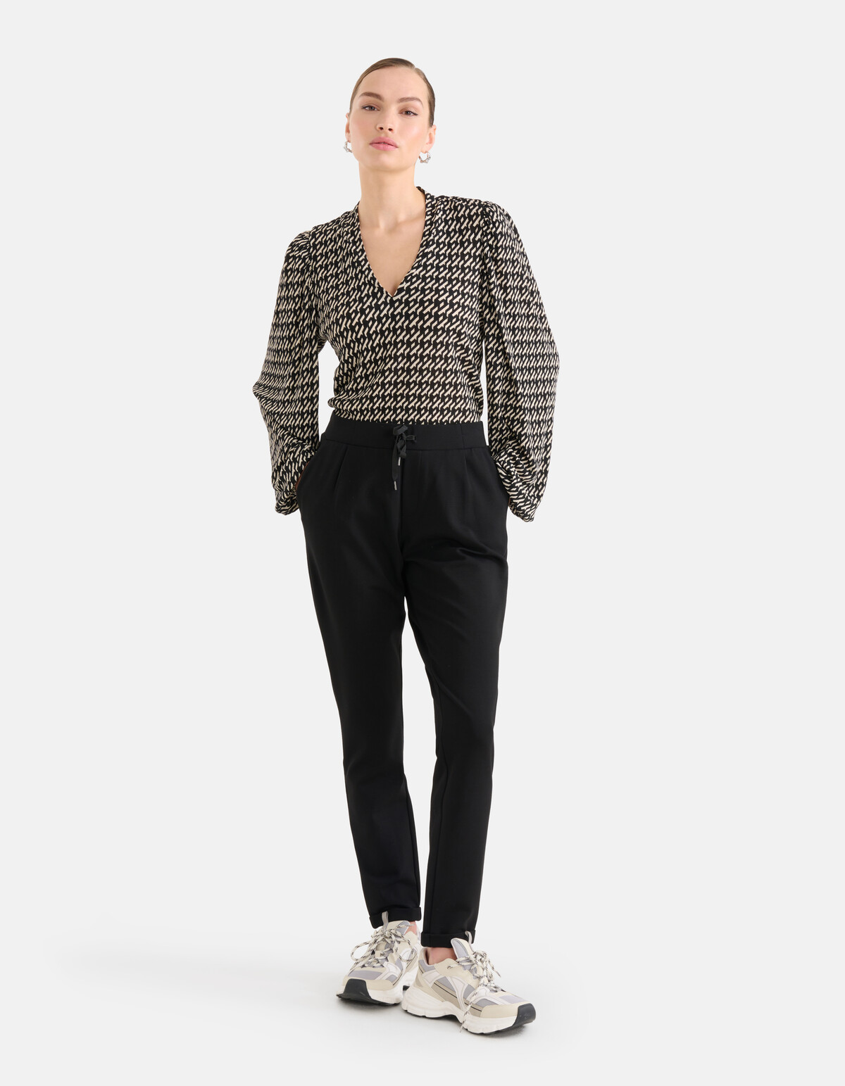 Sport Broek Zwart Eksept