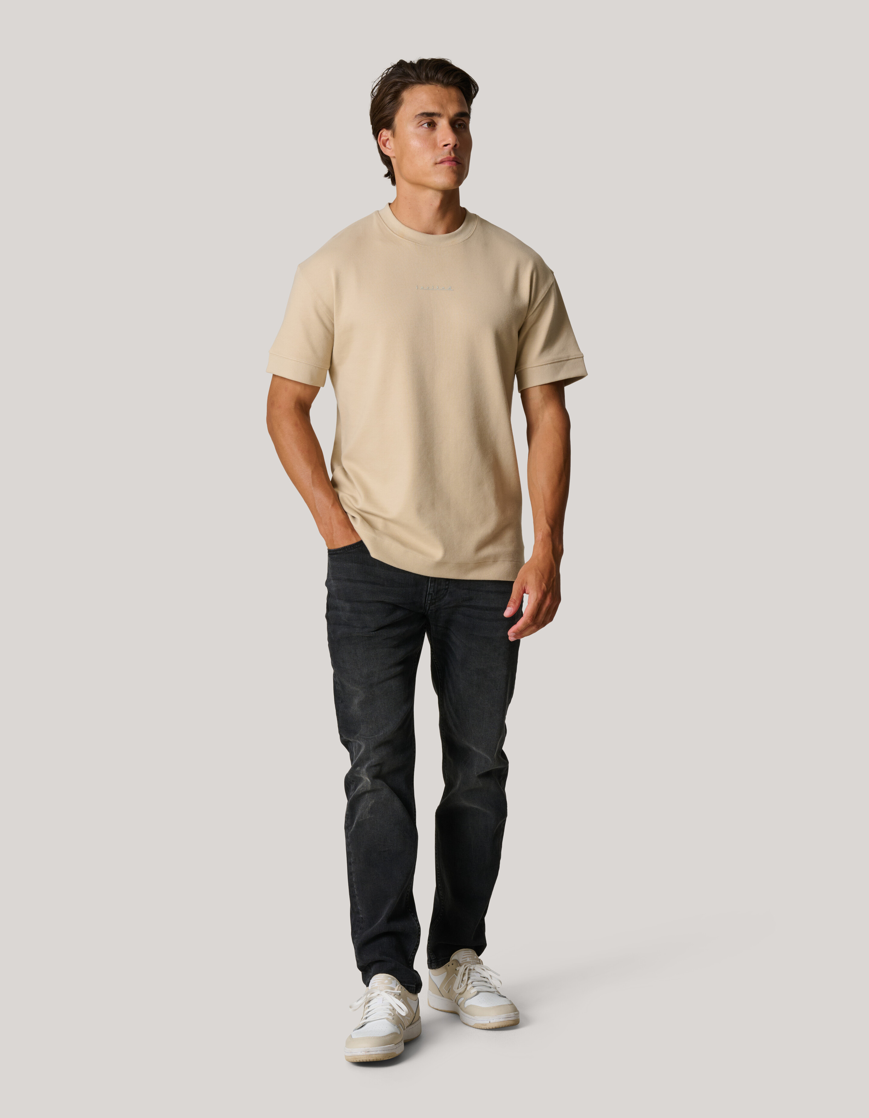 Artwork T-shirt Zand SHOEBY MEN