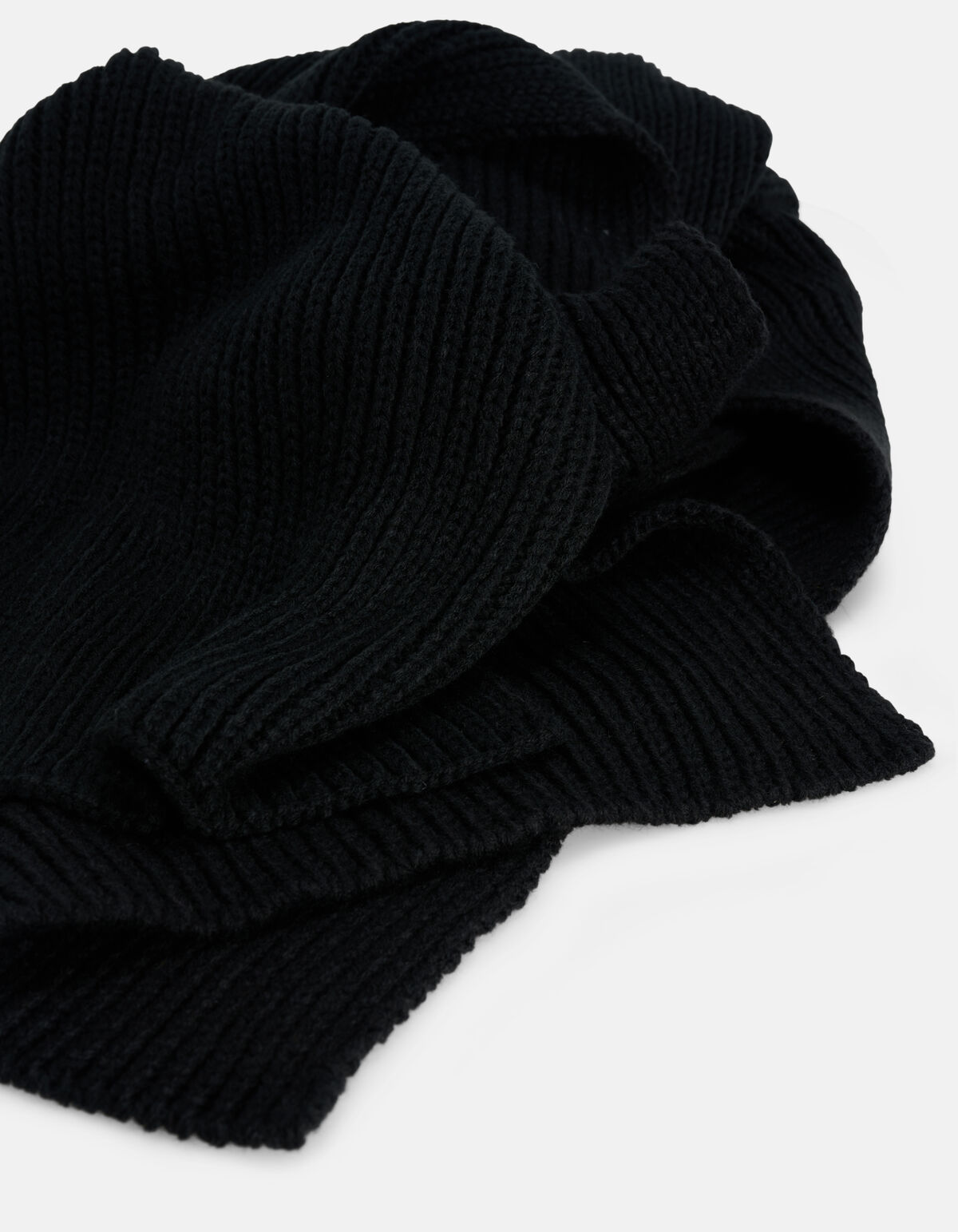 Gebreide Sjaal Zwart SHOEBY ACCESSOIRES