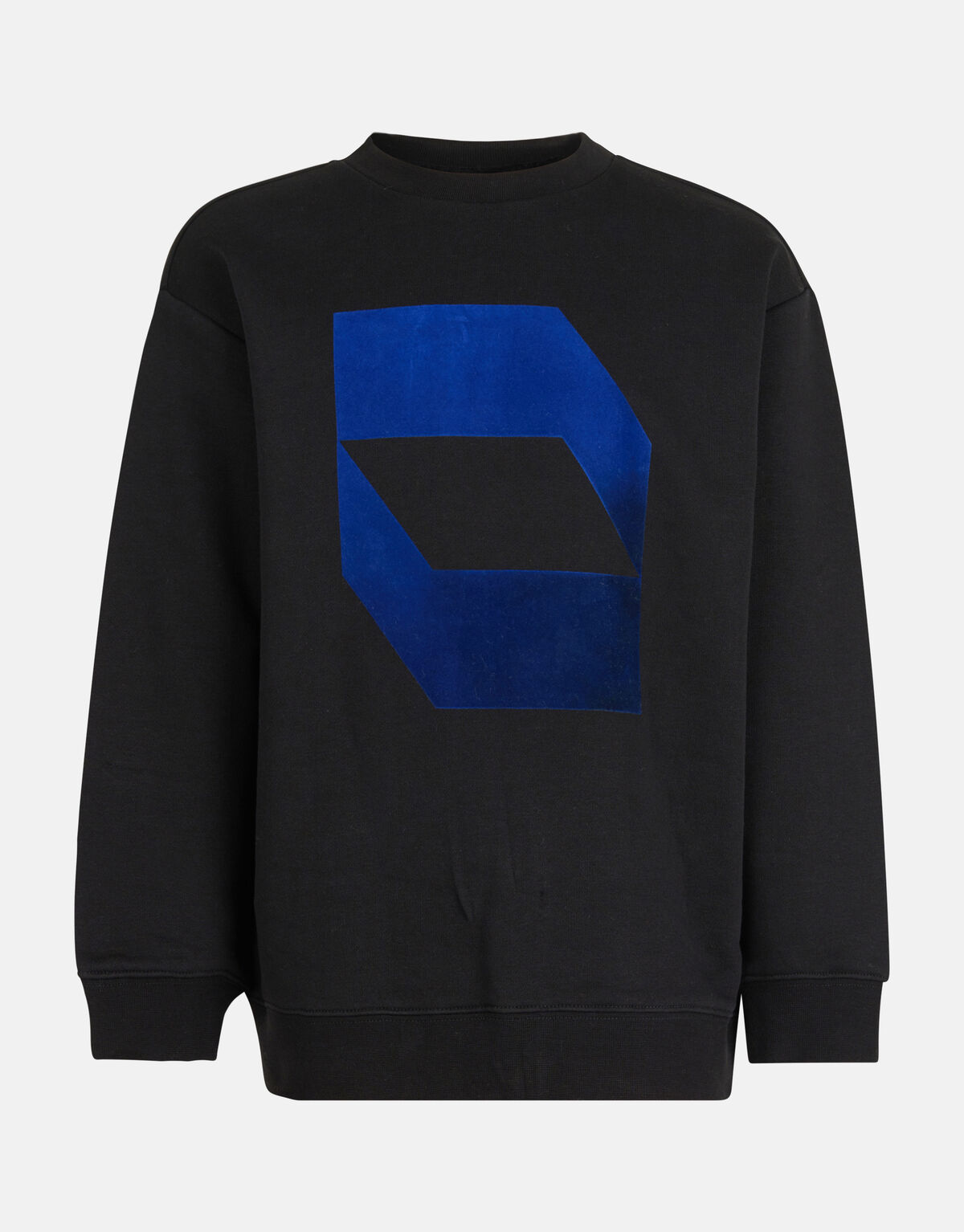 Flock Detail Sweater Zwart SHOEBY BOYS