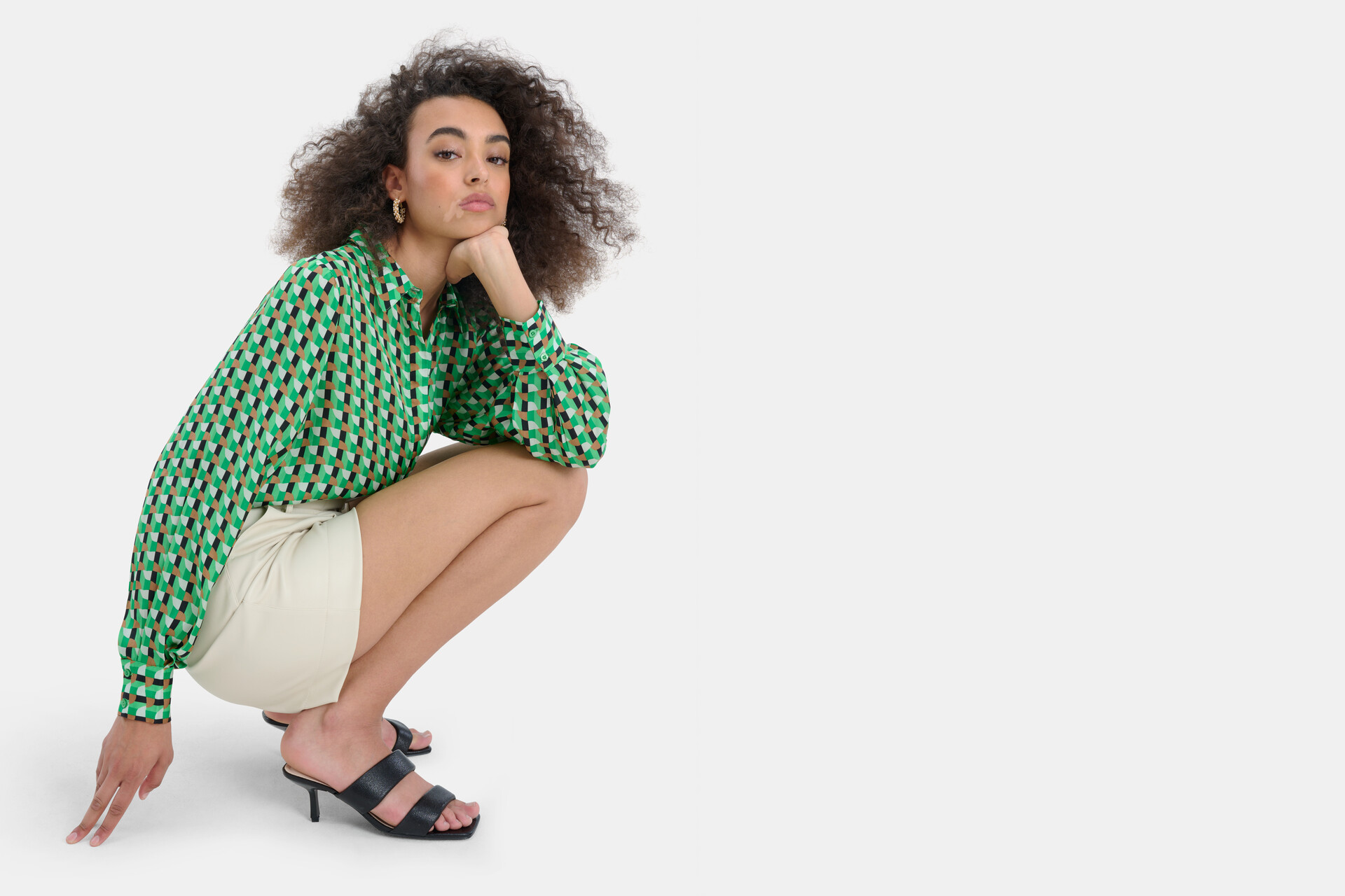 Retro Viscose Blouse EKSEPT