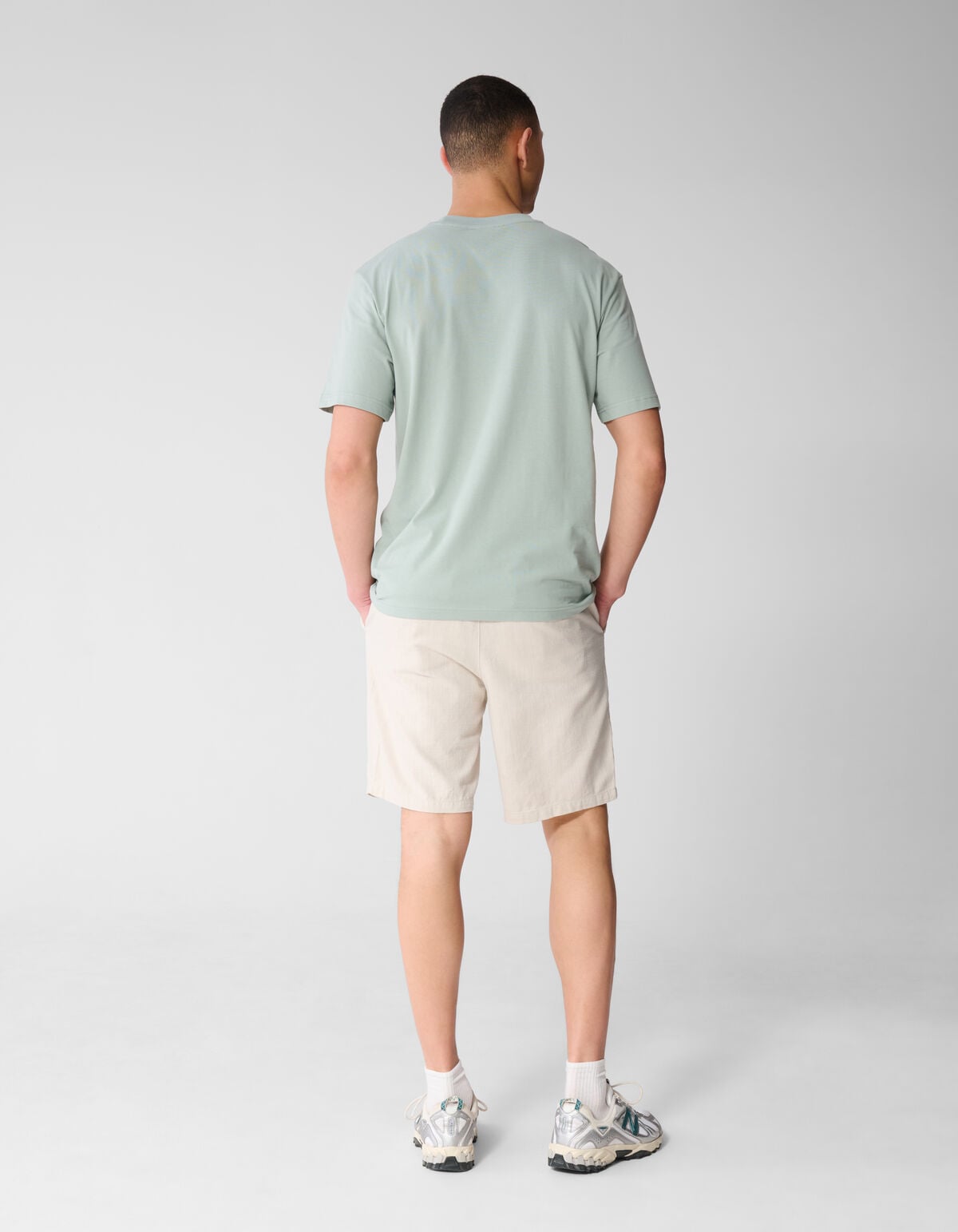 Spark Logo Artwork T-shirt Lichtgroen SHOEBY MEN