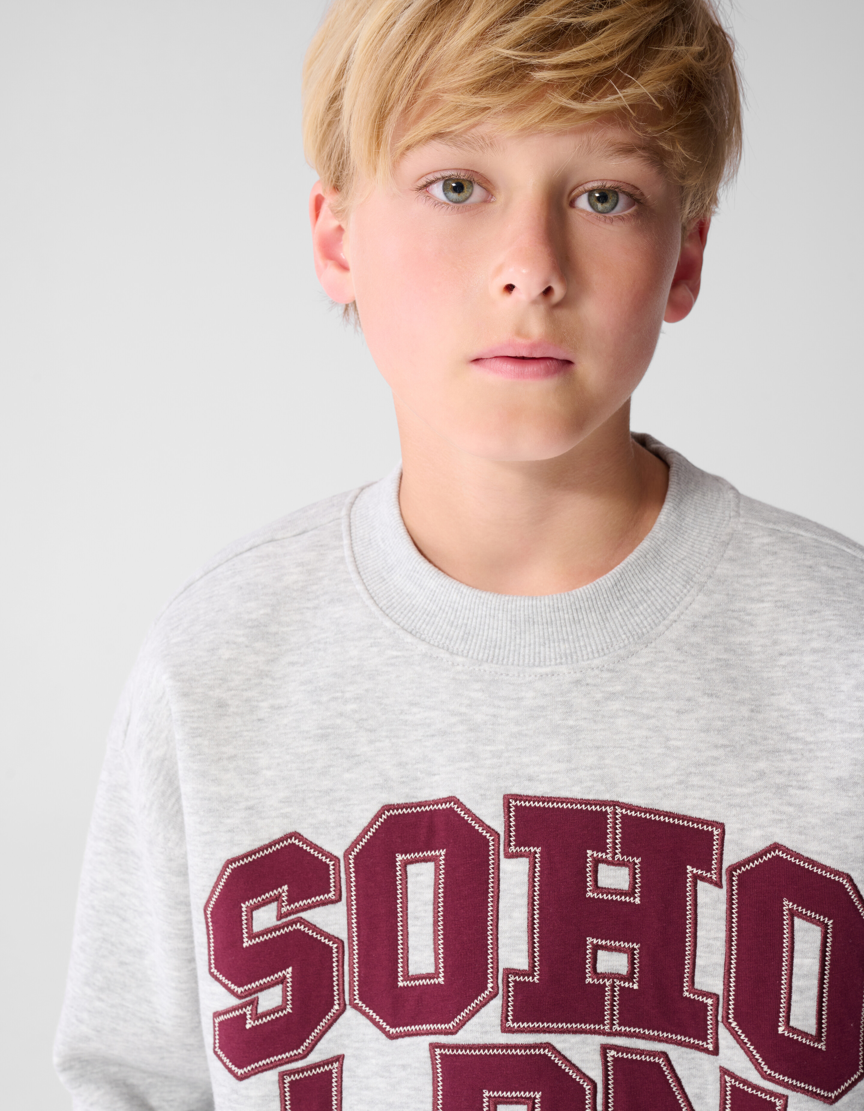 Soho Londen Sweater Lichtgrijs SHOEBY BOYS
