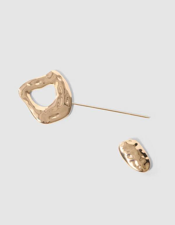 Ronde Pin Broche Goud By Anna SHOEBY ACCESSOIRES