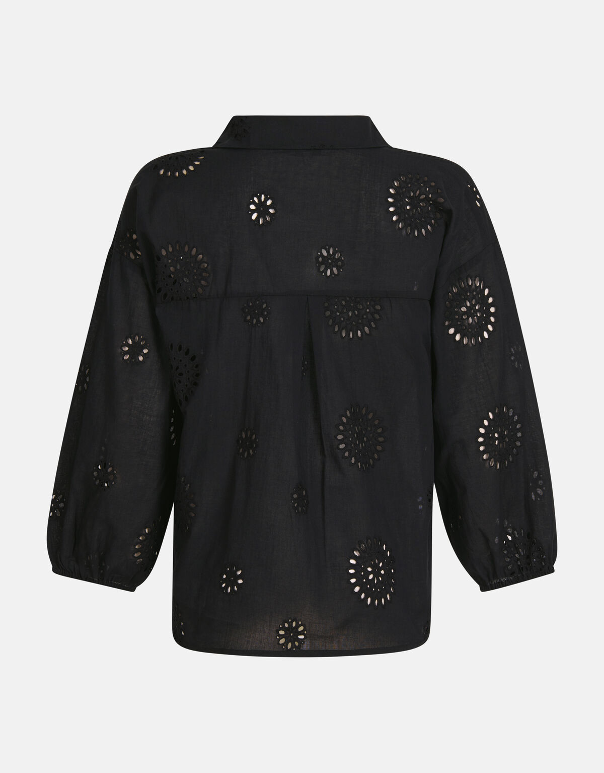 Broderie Blouse Zwart SHOEBY WOMEN
