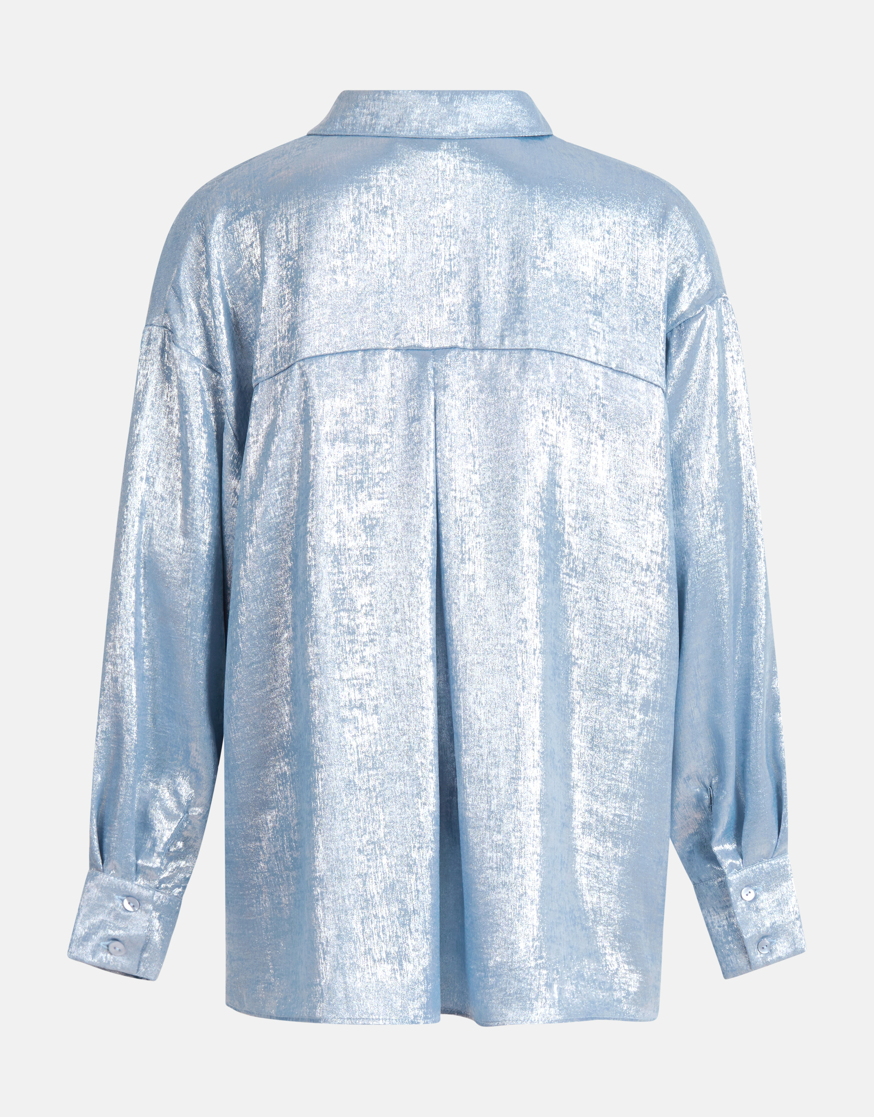 Metallic Blouse Lichtblauw SHOEBY WOMEN