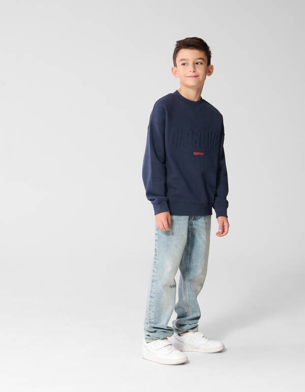 Tapered Fit Jeans Bleached SHOEBY BOYS