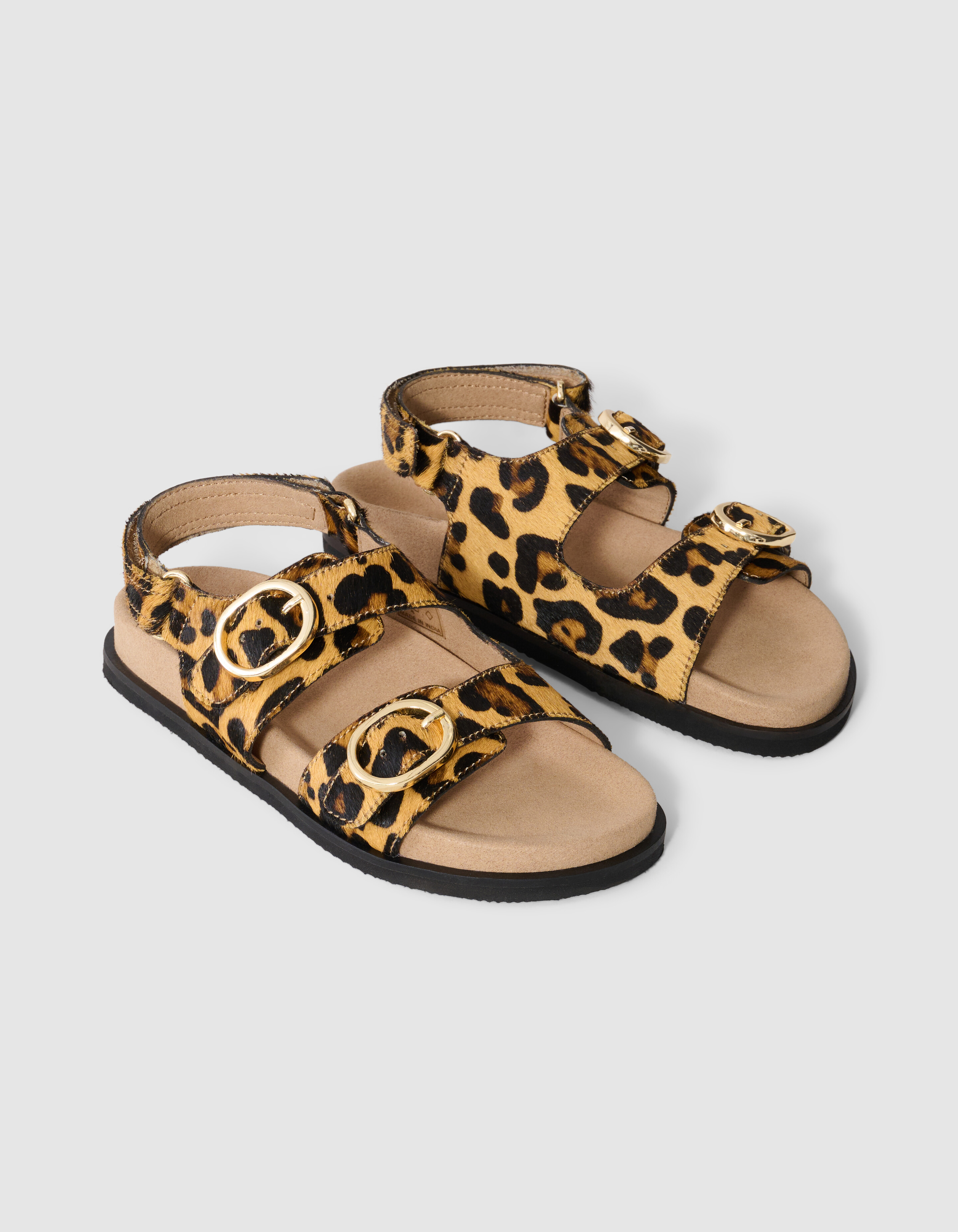 Leopard Sandaal Bruin SHOEBY SHOES