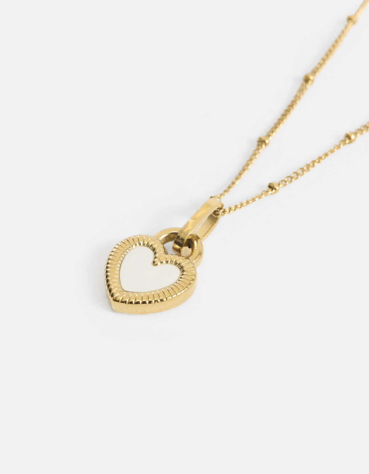 Heart Ketting Goud SHOEBY ACCESSOIRES