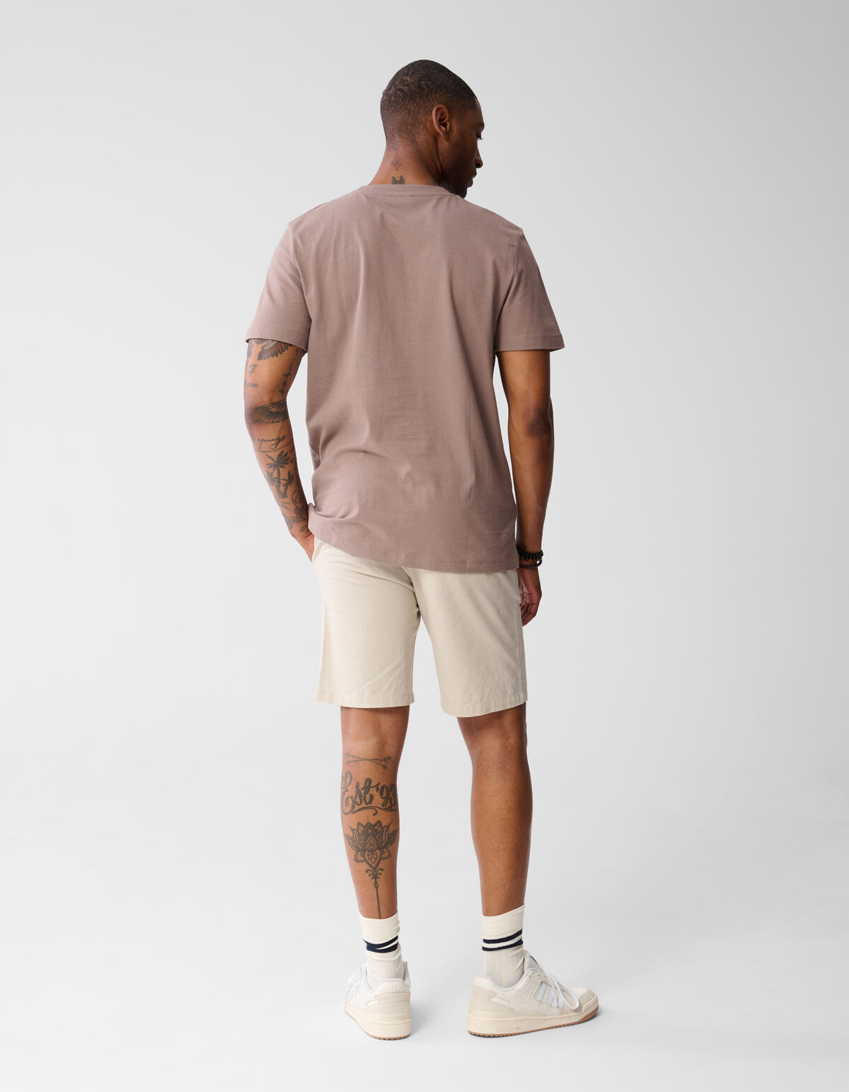 Force T-shirt Lichtbruin SHOEBY MEN