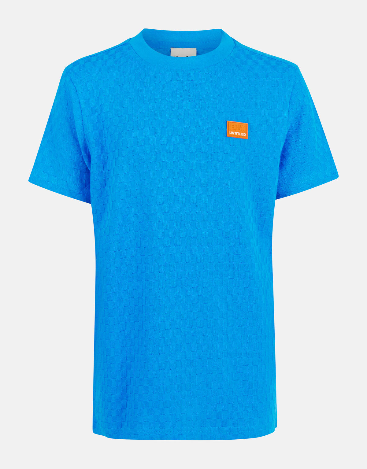 Blok Structuur T-shirt Blauw SHOEBY BOYS