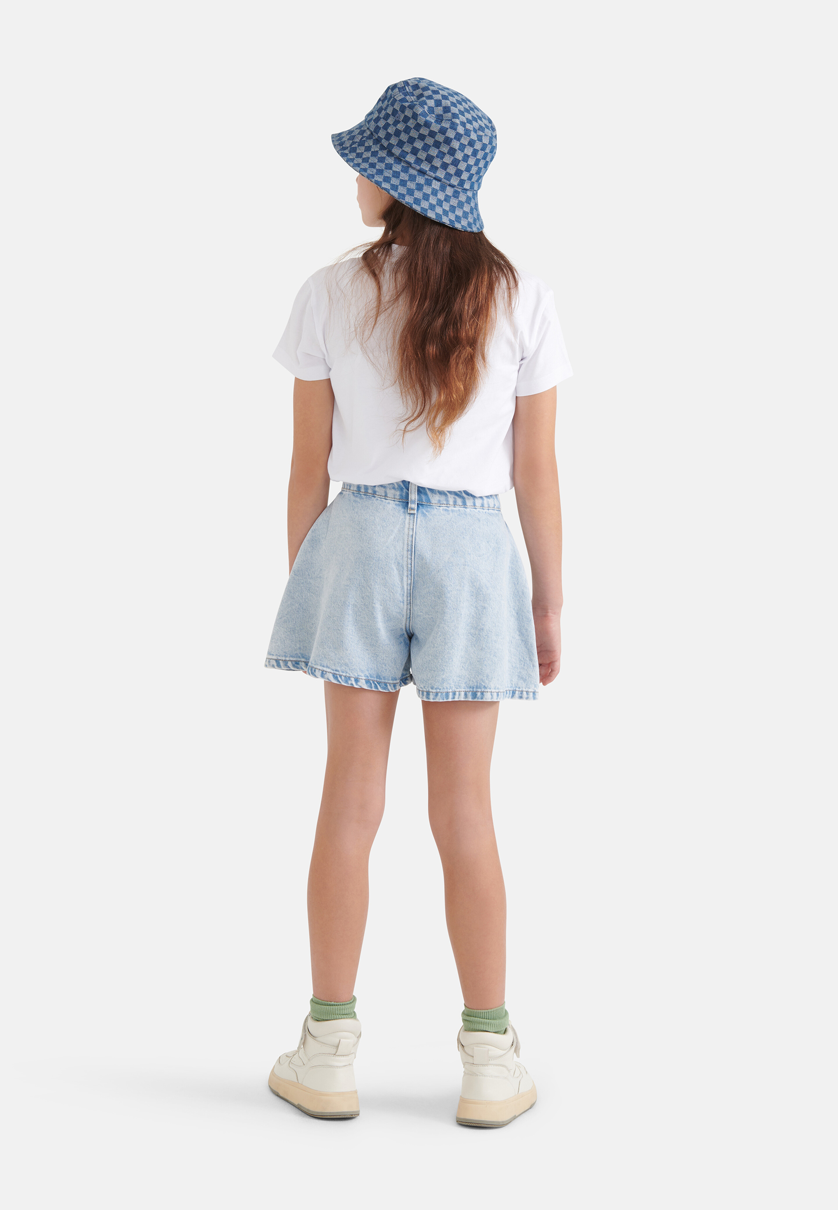 Glitter Artwork T-shirt Wit SHOEBY GIRLS