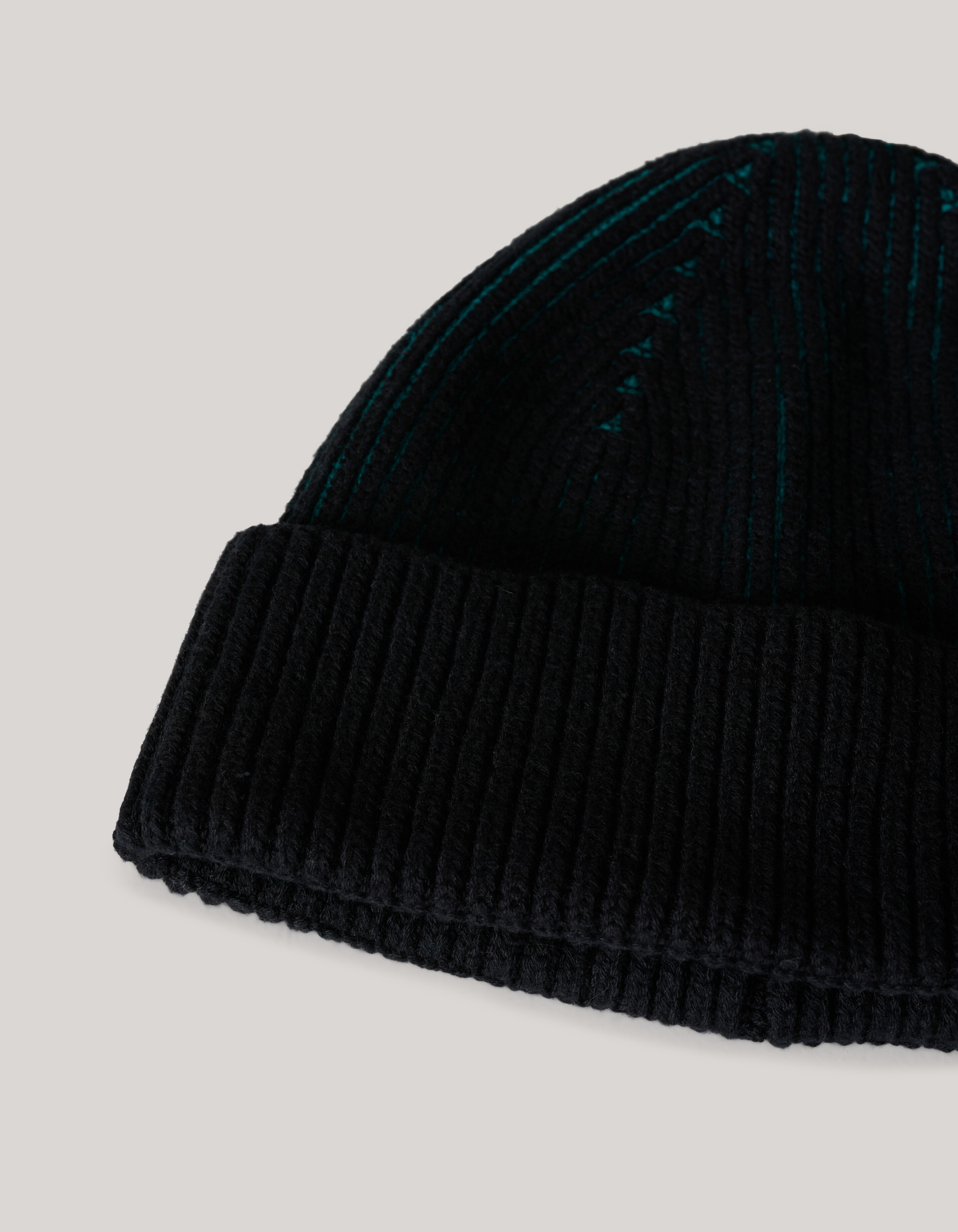 Rib  Beanie Zwart SHOEBY ACCESSOIRES