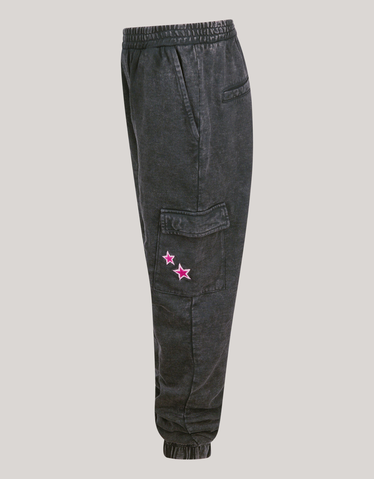 Washed Cargo Broek Grijs SHOEBY GIRLS