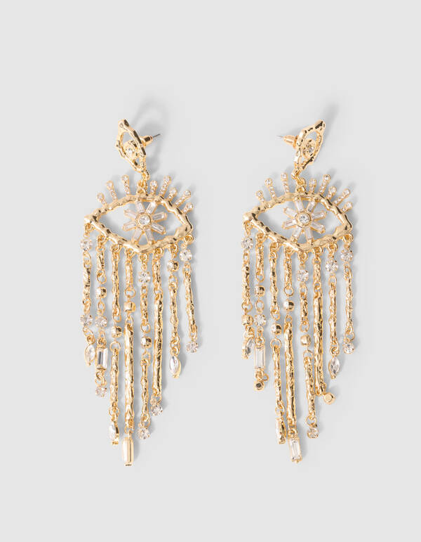 Sun Eye Oorbellen Goud SHOEBY ACCESSOIRES